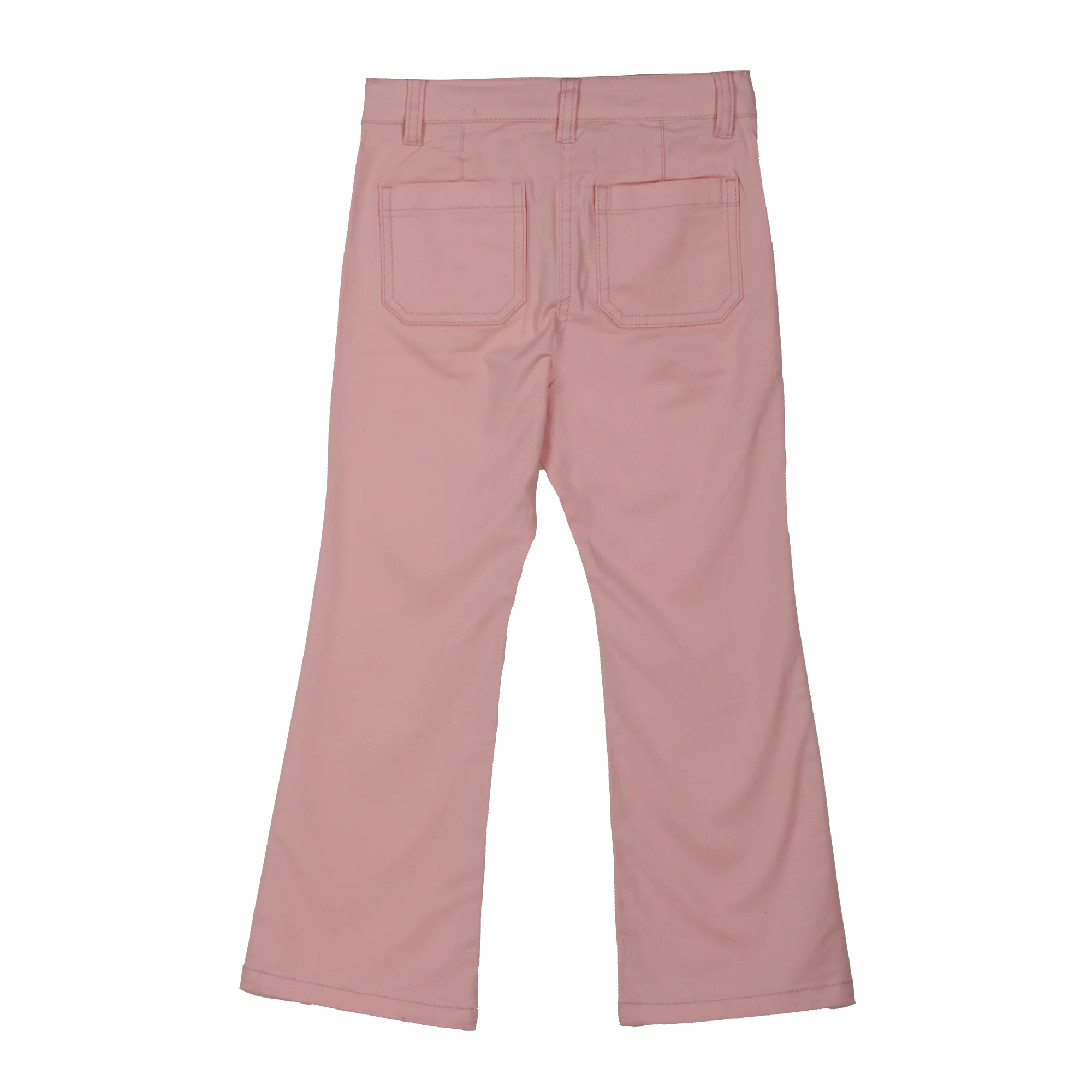 Pantalon flare 7/12 ans - Rose - Image 2
