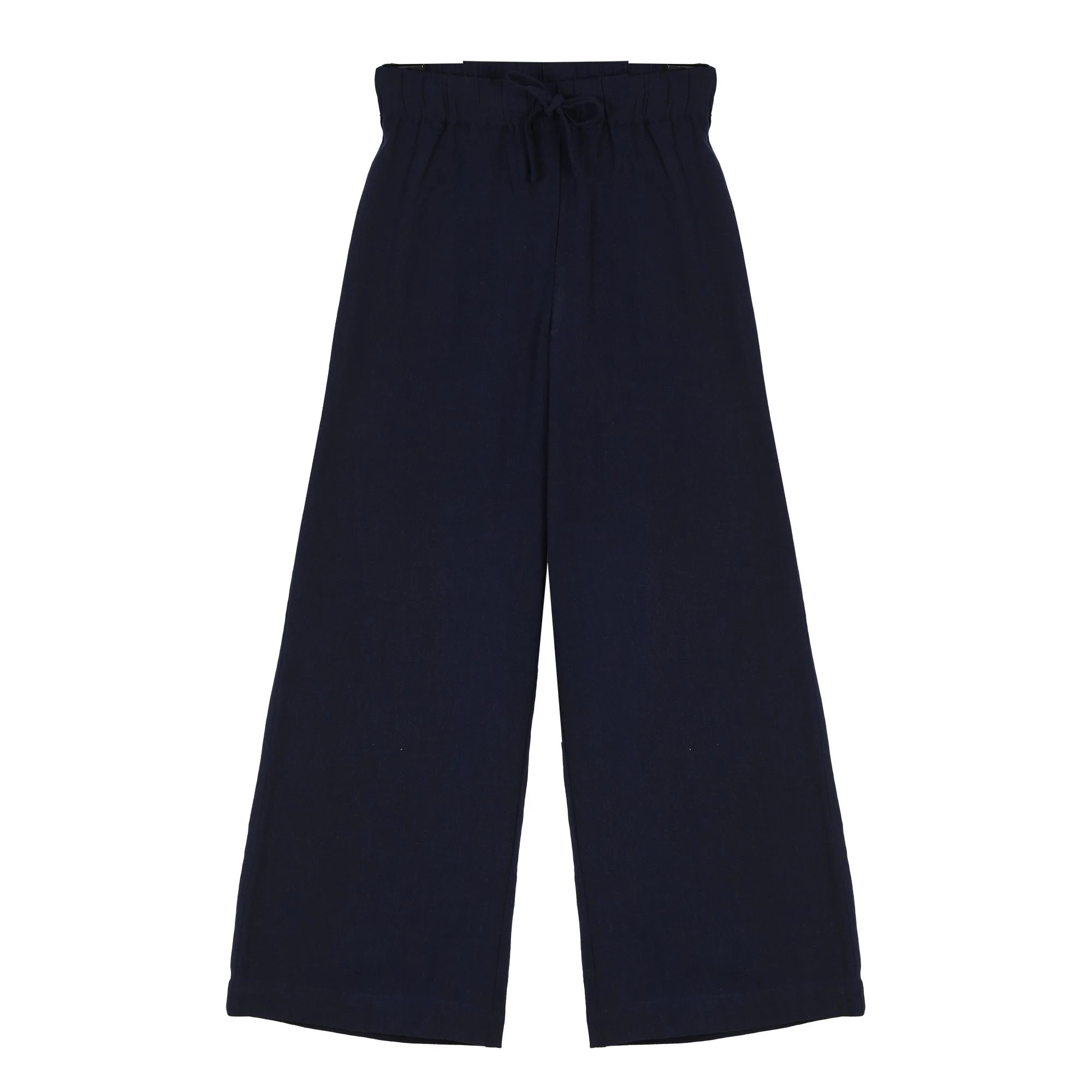 Pantalon fluide 3/12 ans - Bleu foncé