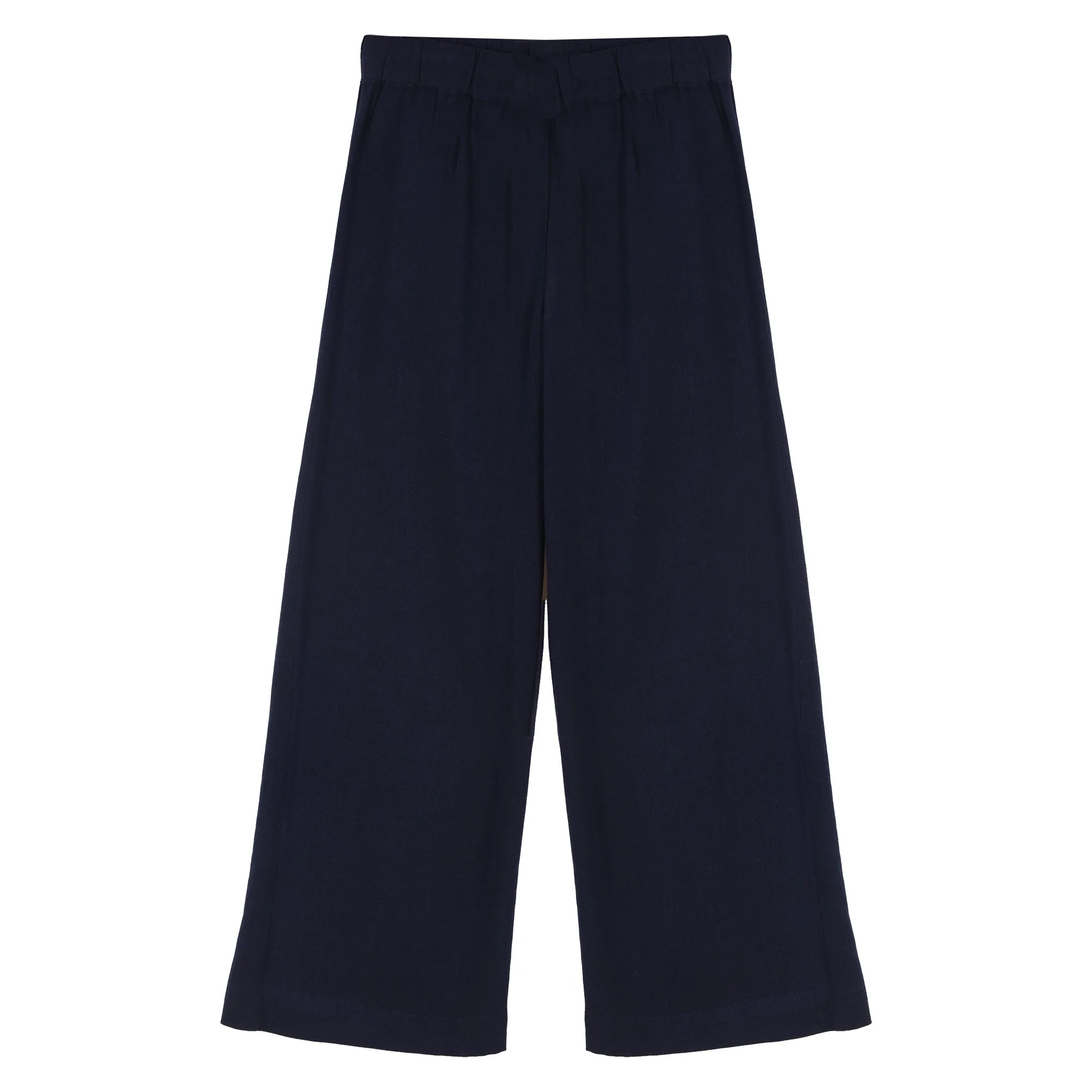 Pantalon fluide 3/12 ans - Bleu foncé - Image 2