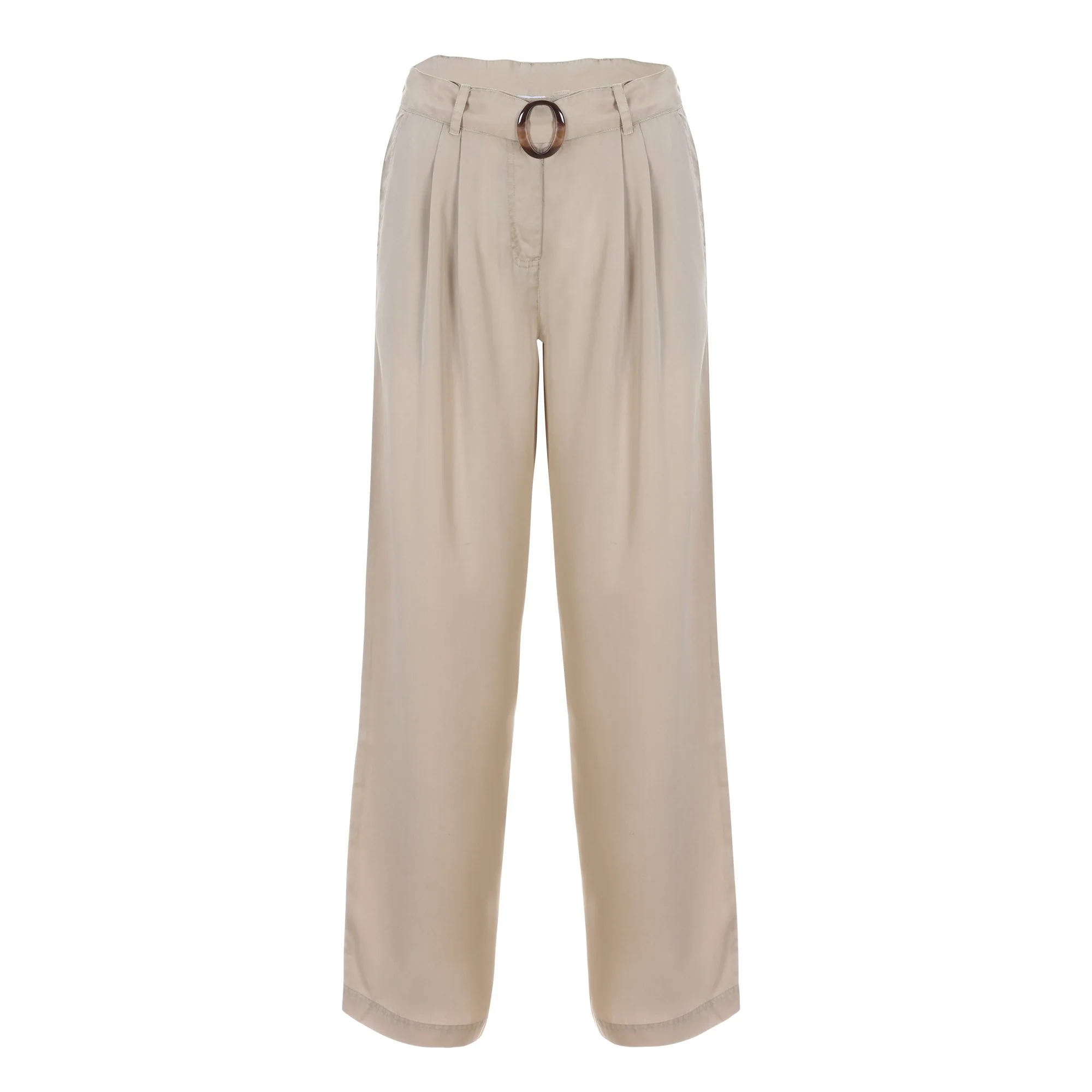 Pantalon large  - Kaki - Image 3