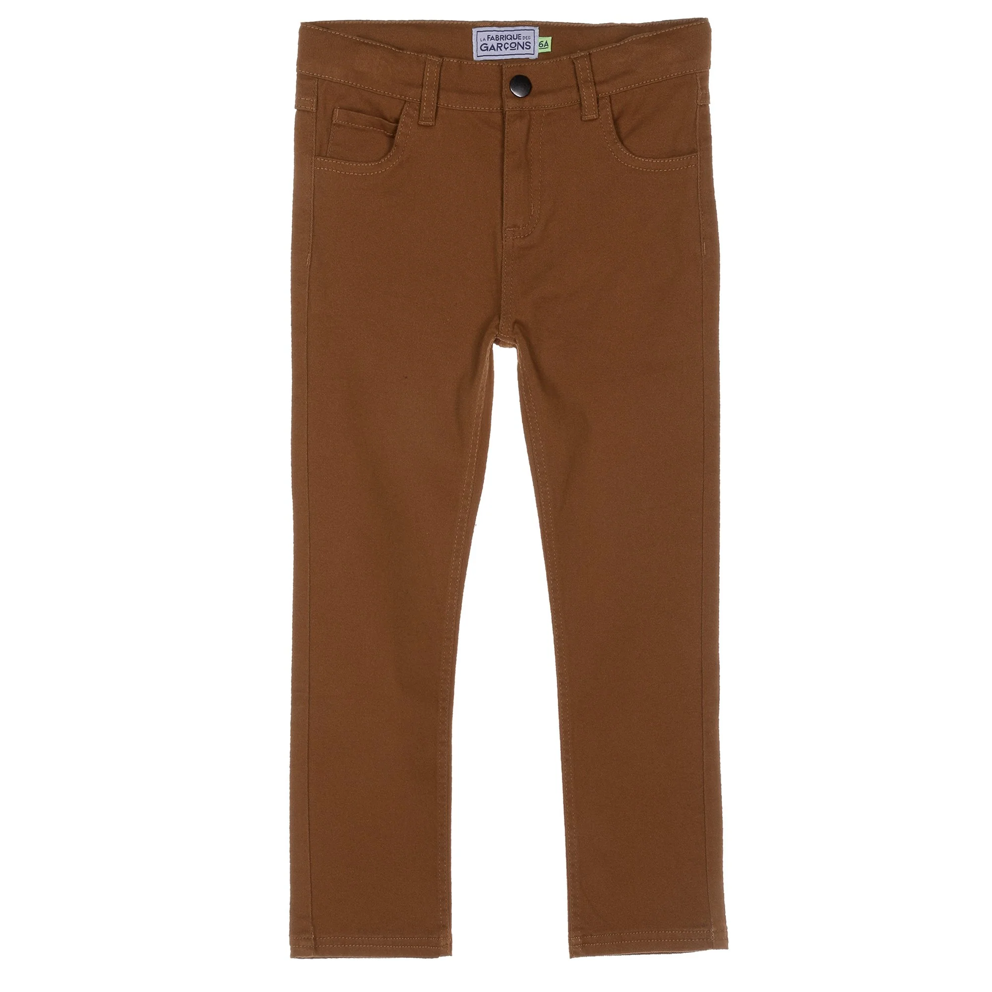 PANTALON TWILL COUPE SLIM 7/12A