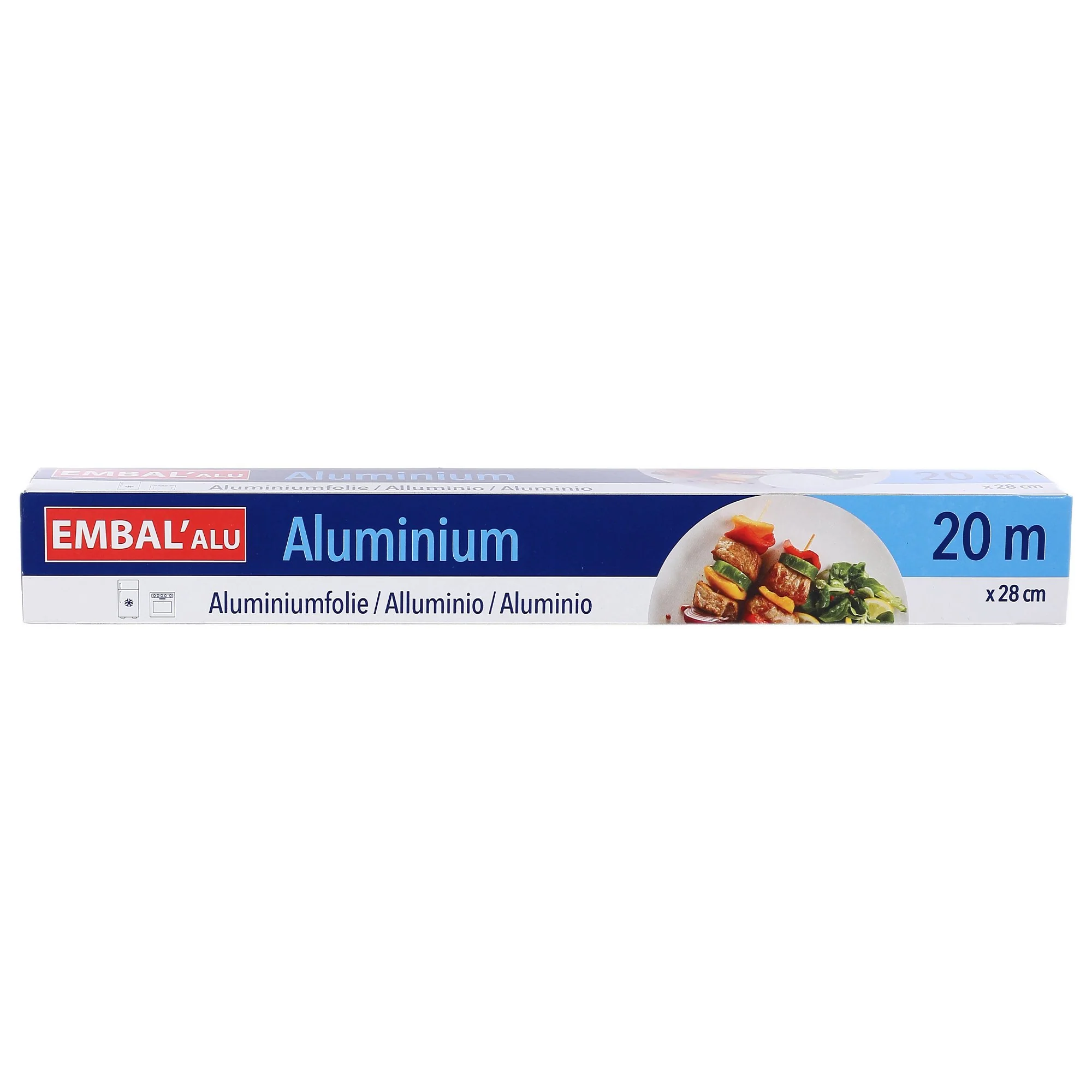 Papier aluminium 20m
