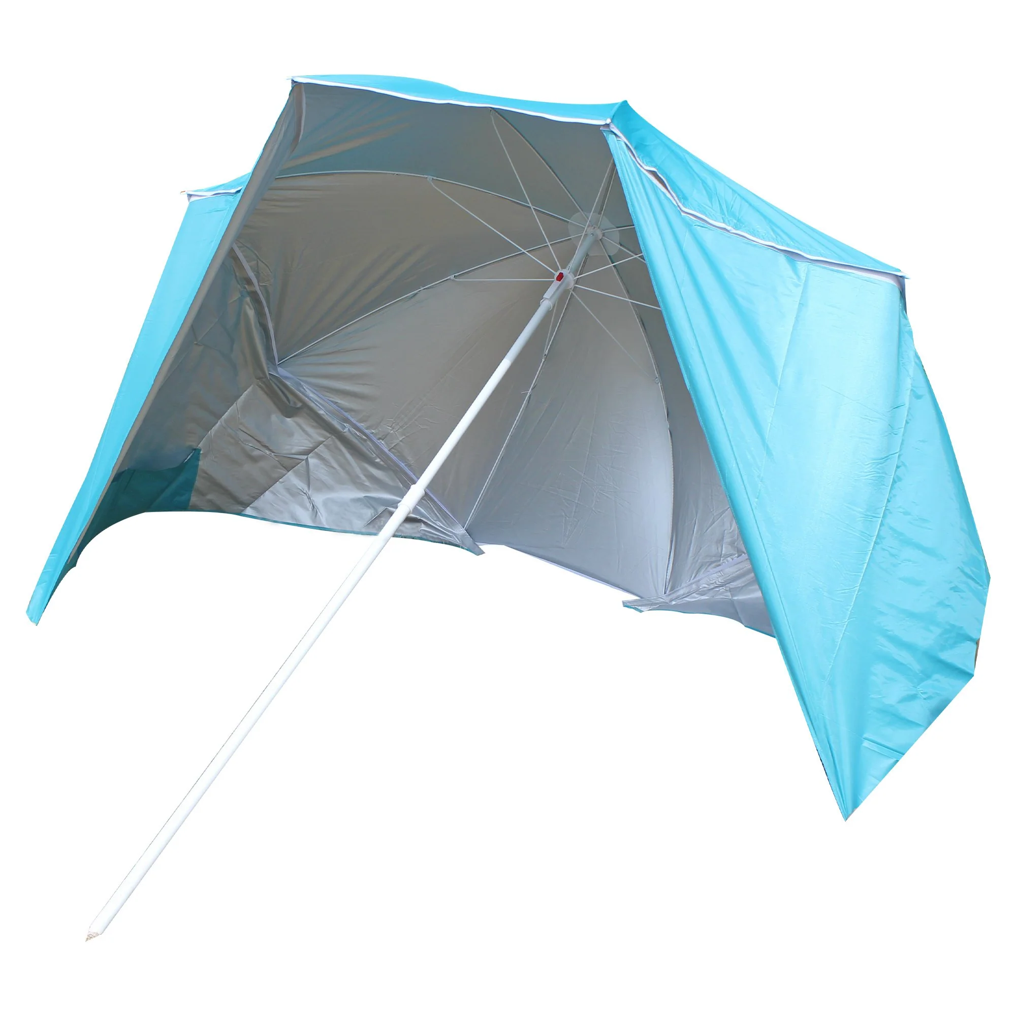 PARASOL AVEC VOILE SOLAIRE - SEE YOU SUN - Rose