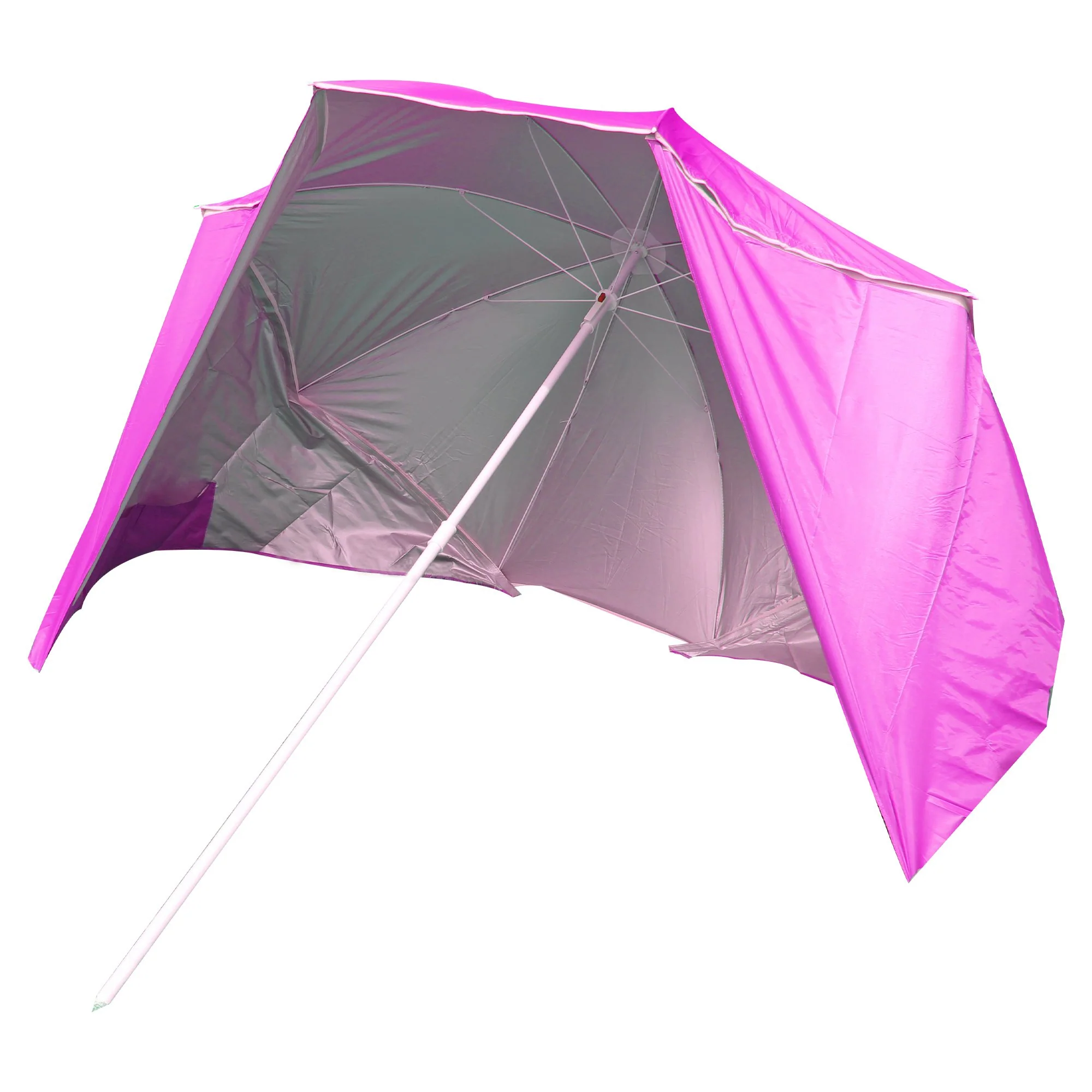 PARASOL AVEC VOILE SOLAIRE - SEE YOU SUN - Rose - Image 2