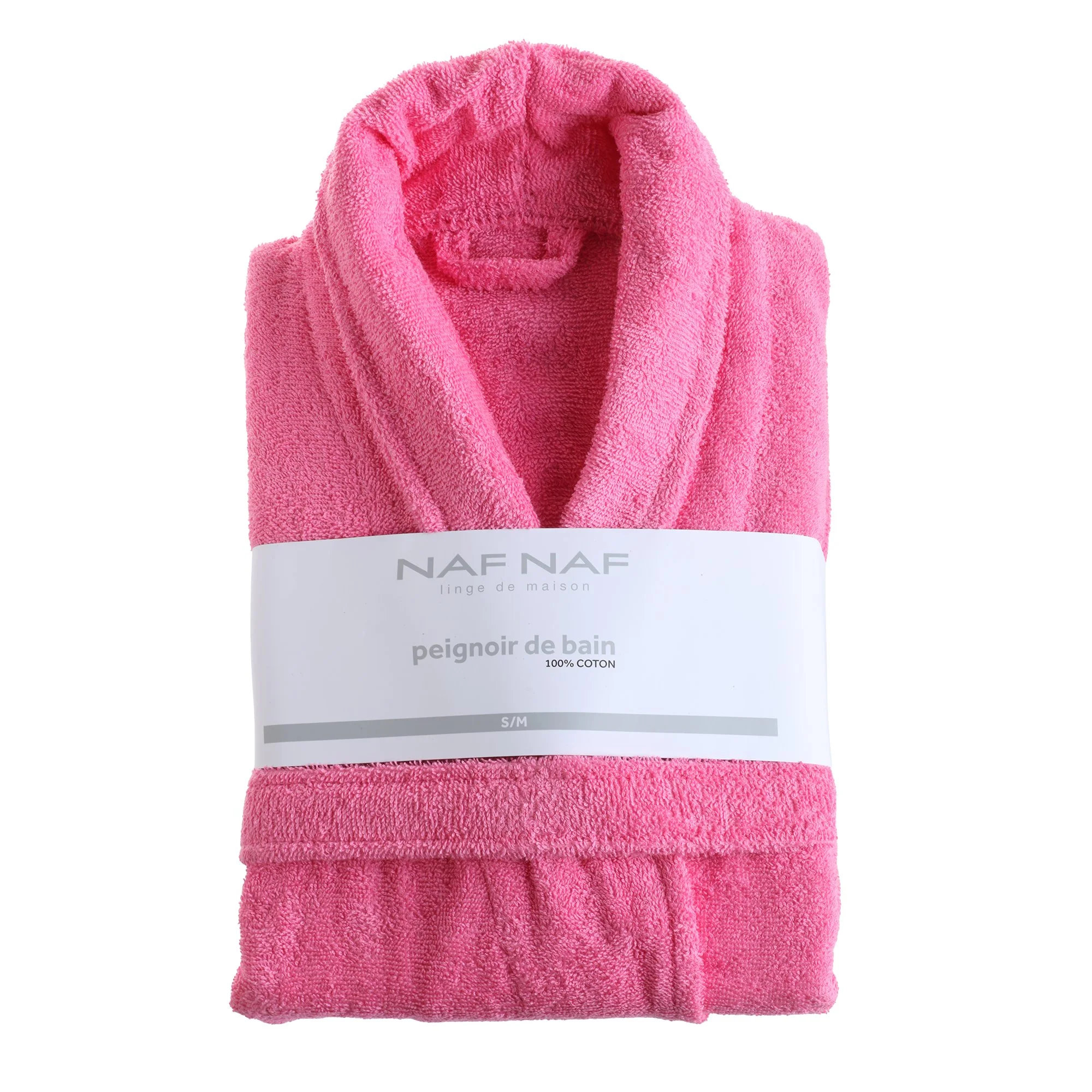 Peignoir taille S/M/L  - Rose foncé - Image 3