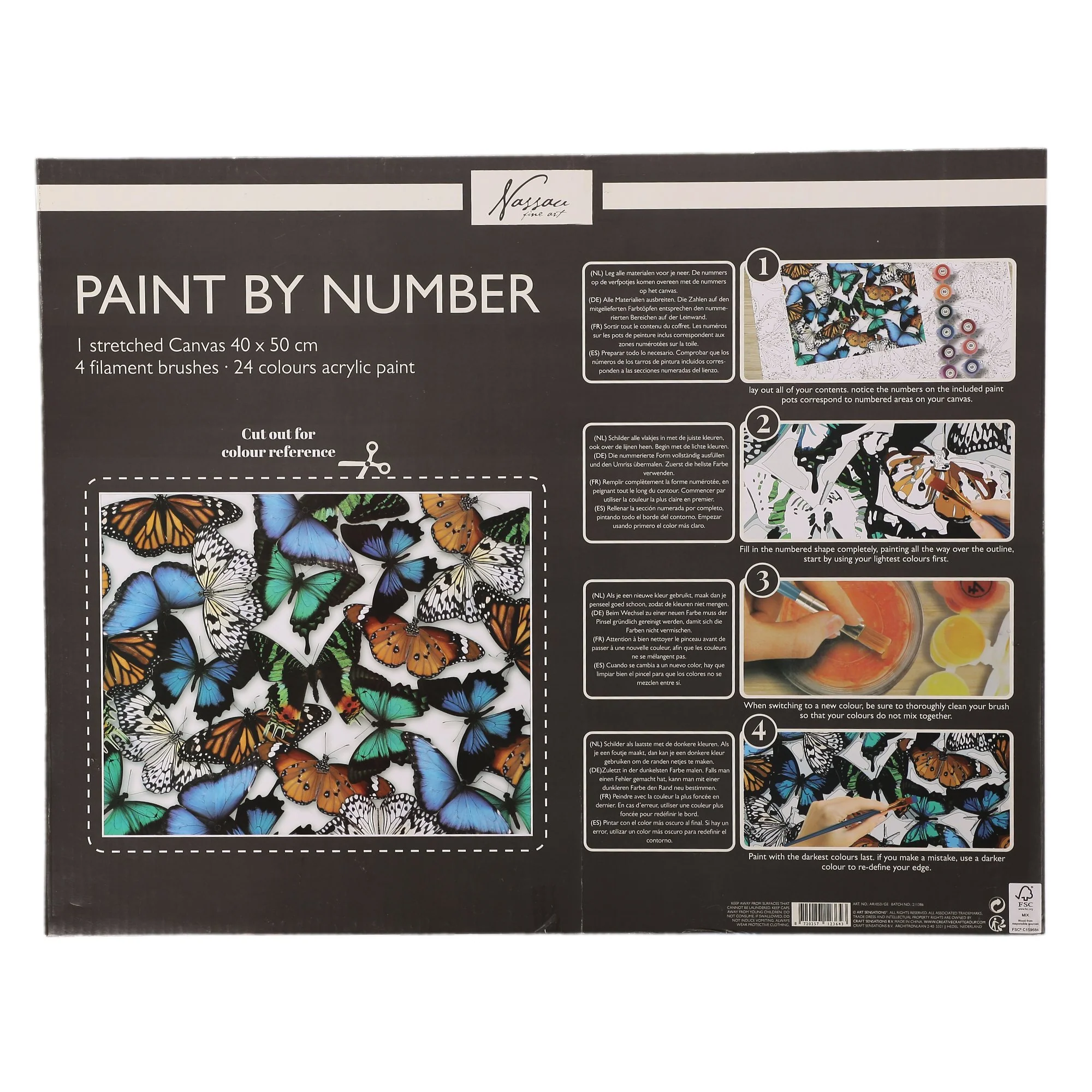 Peinture par numéros Papillons - Image 2