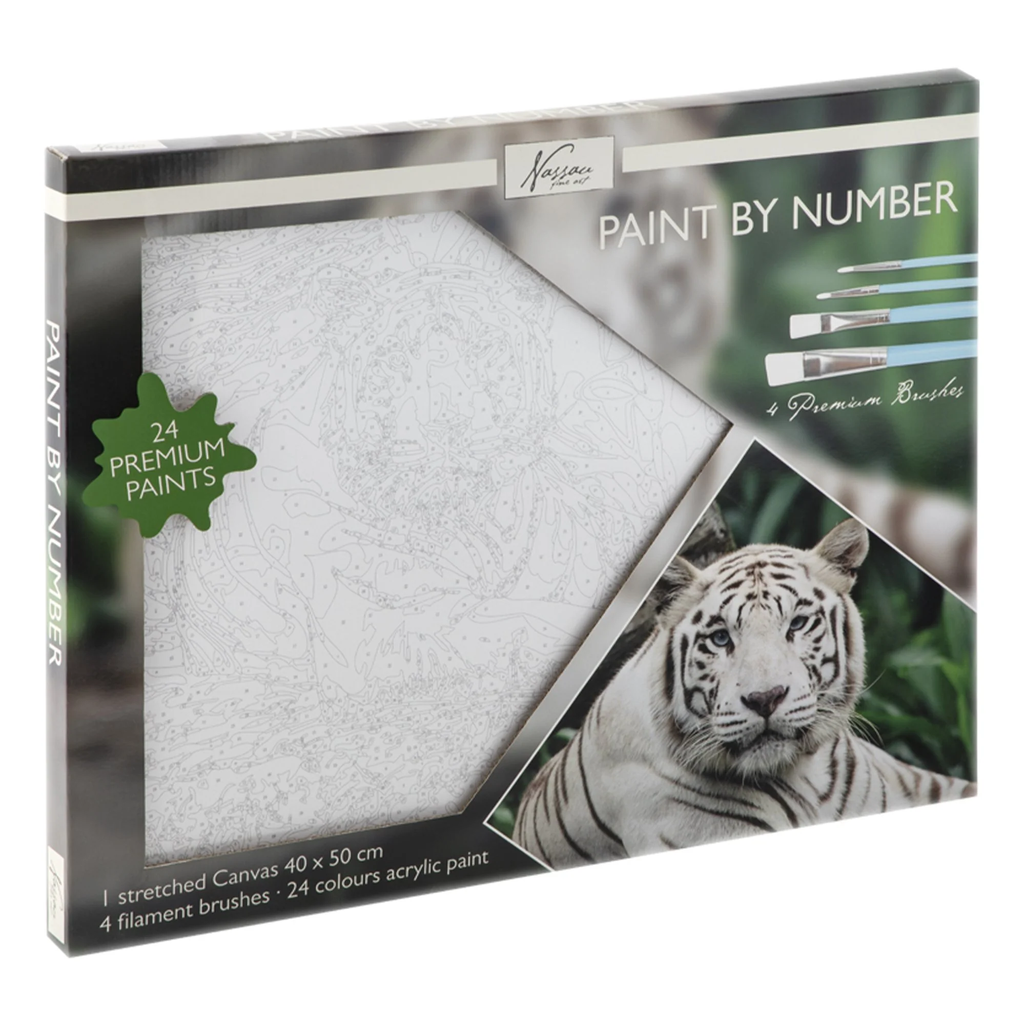 Peinture par numéros Tigre