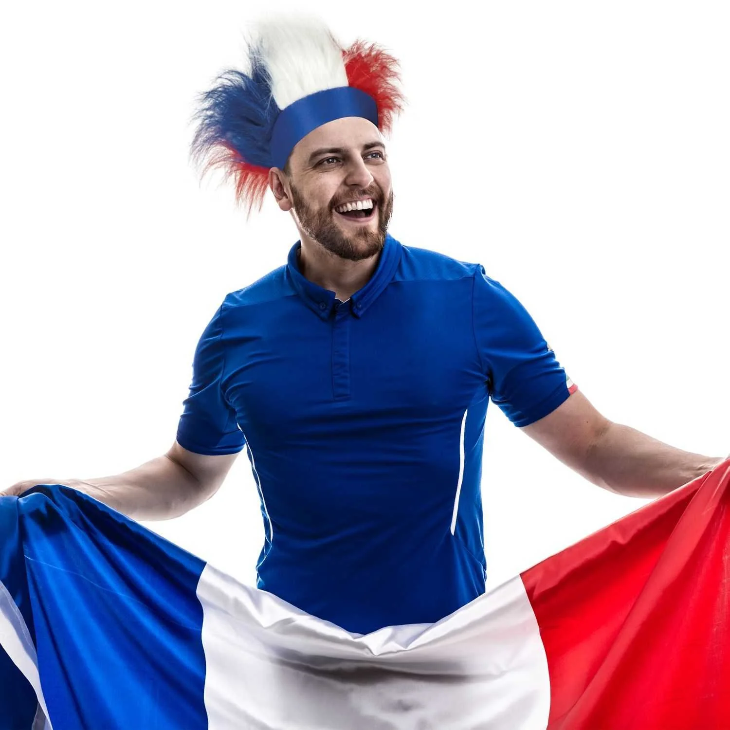 Perruque supporter France