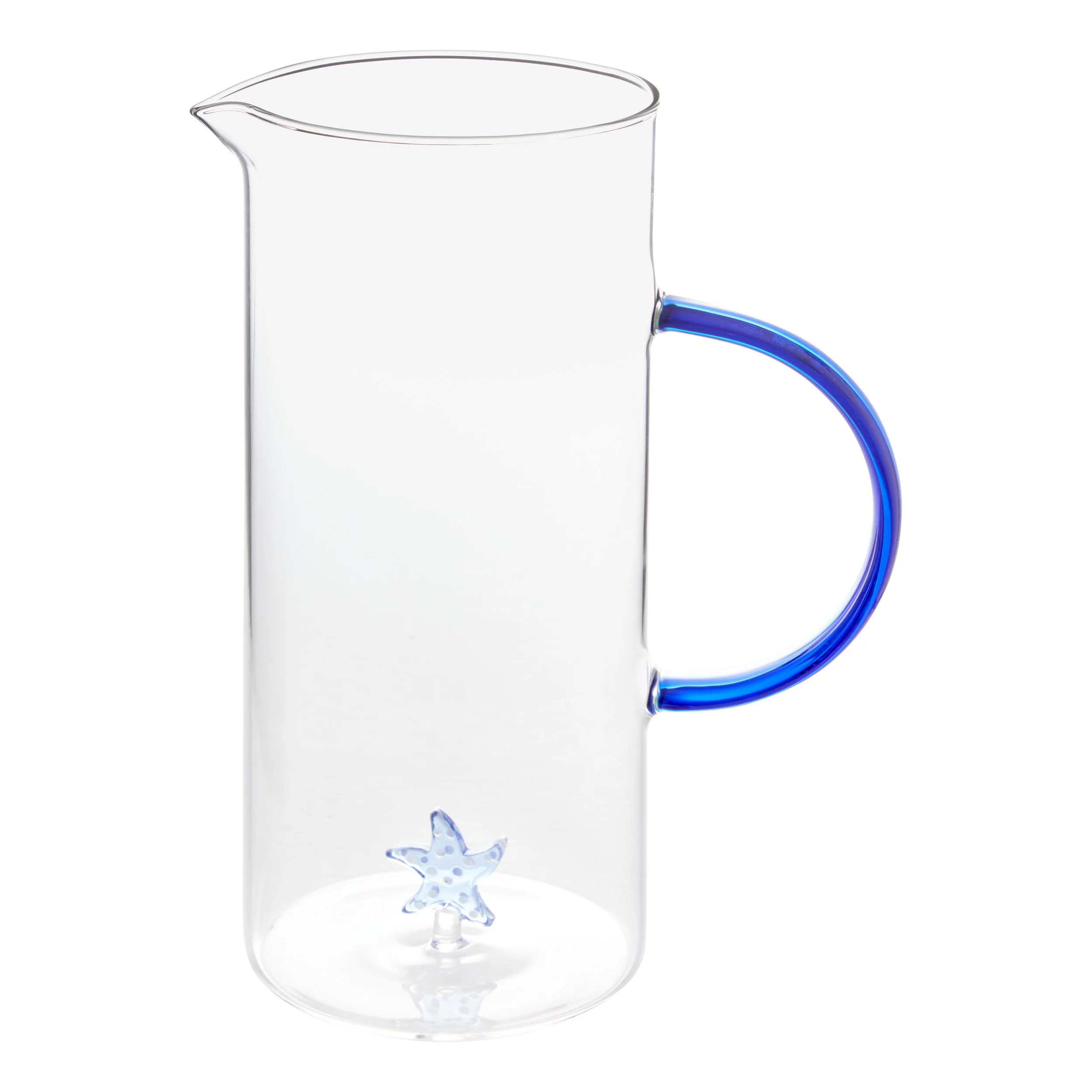 Pichet en verre fantaisie