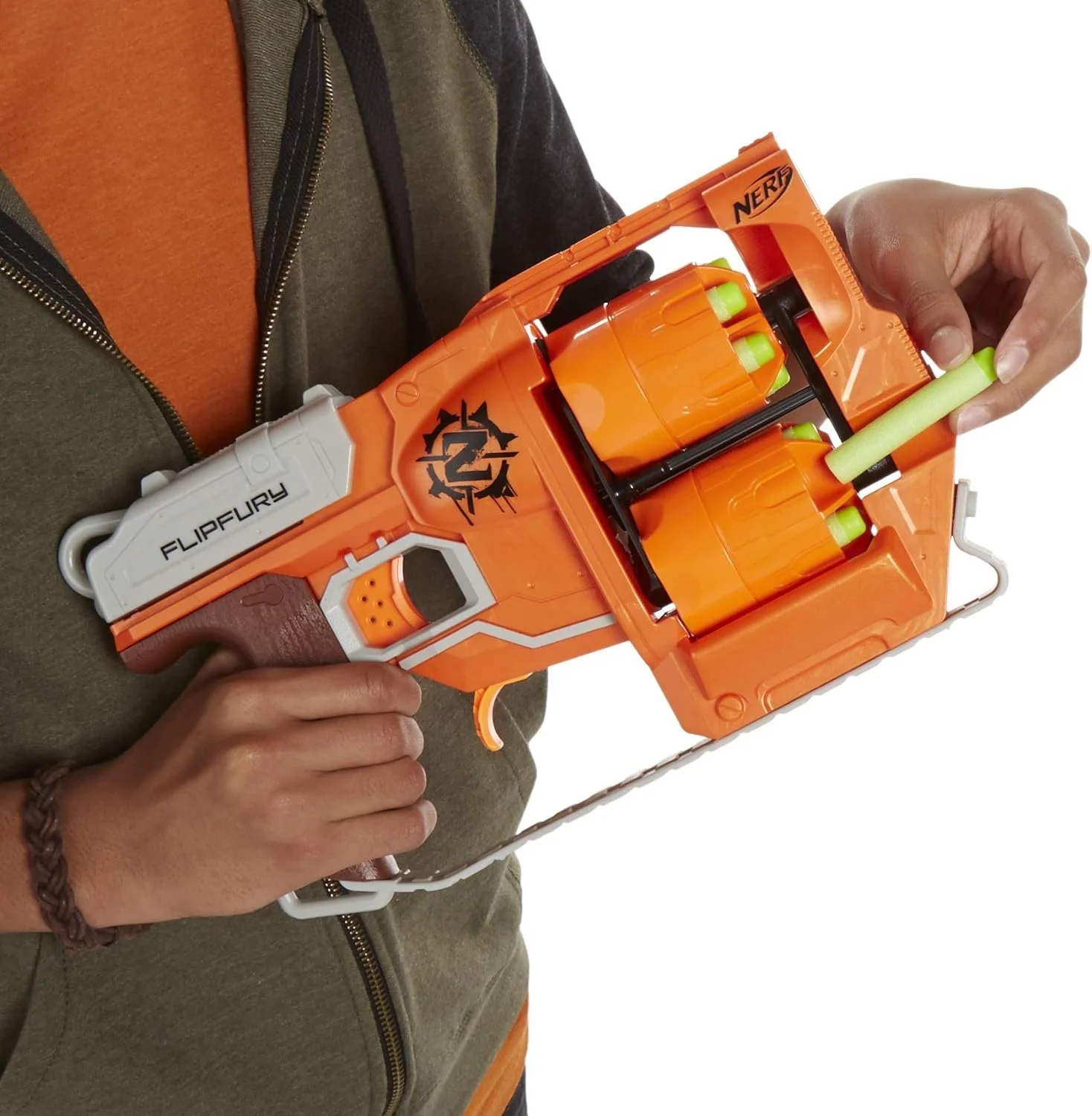 Pistolet Nerf Zombie Flipfury - Image 4