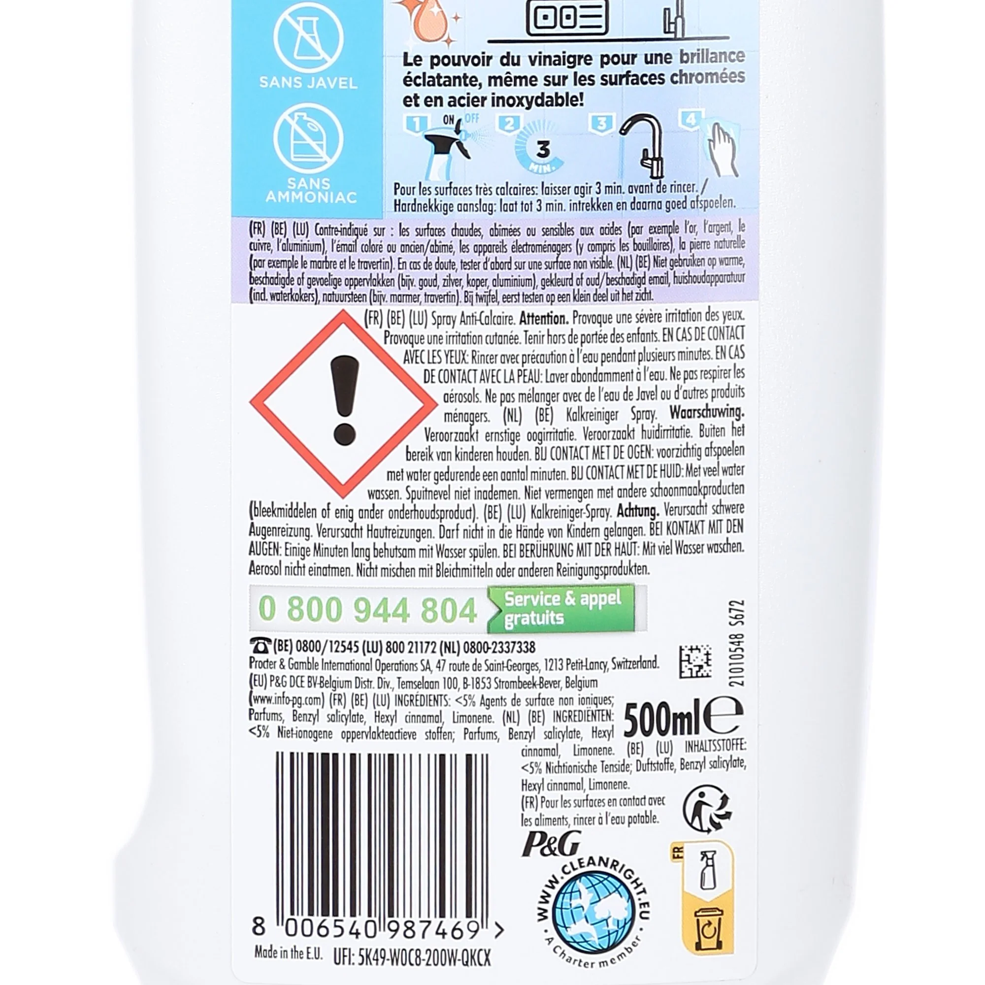 Pistolet nettoyant anticalcaire - Image 3