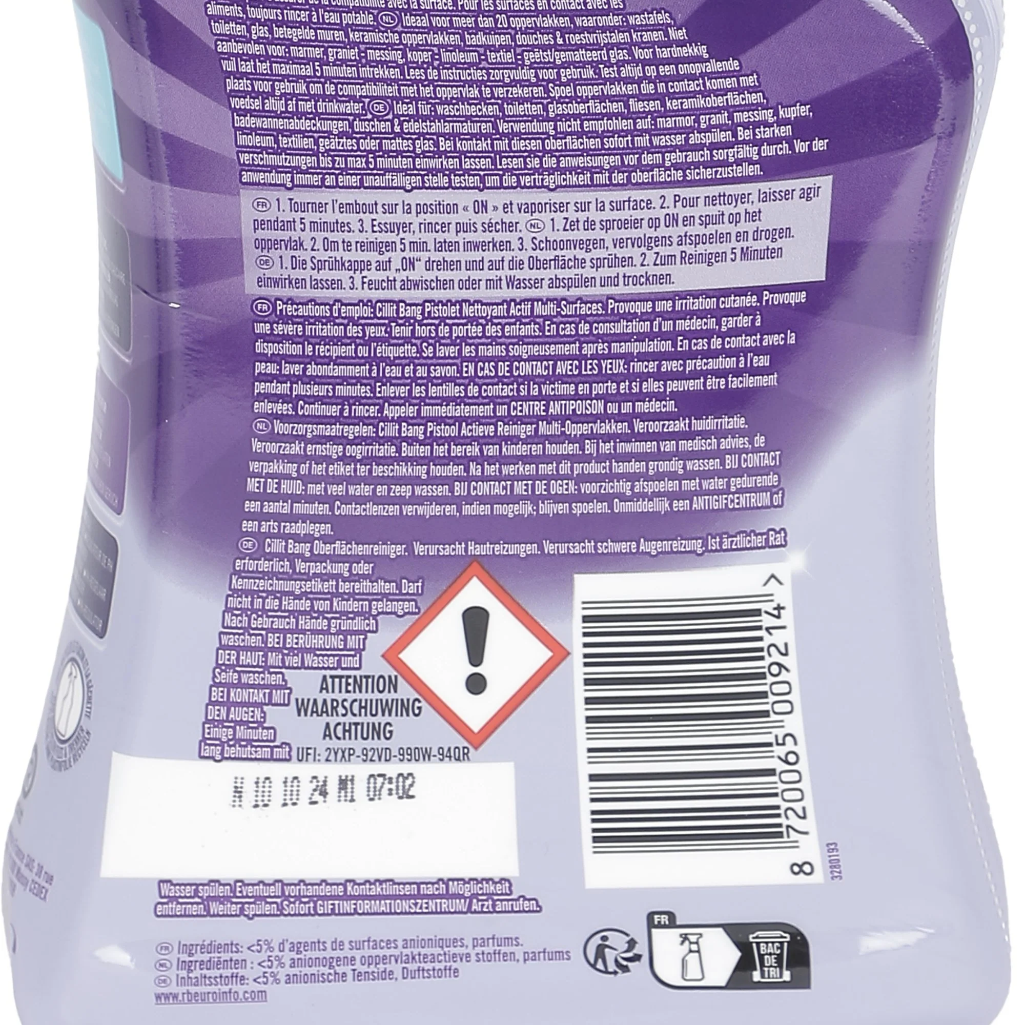PISTOLET NETTOYANT SURPUISSANT MULTI USAGES - Image 3