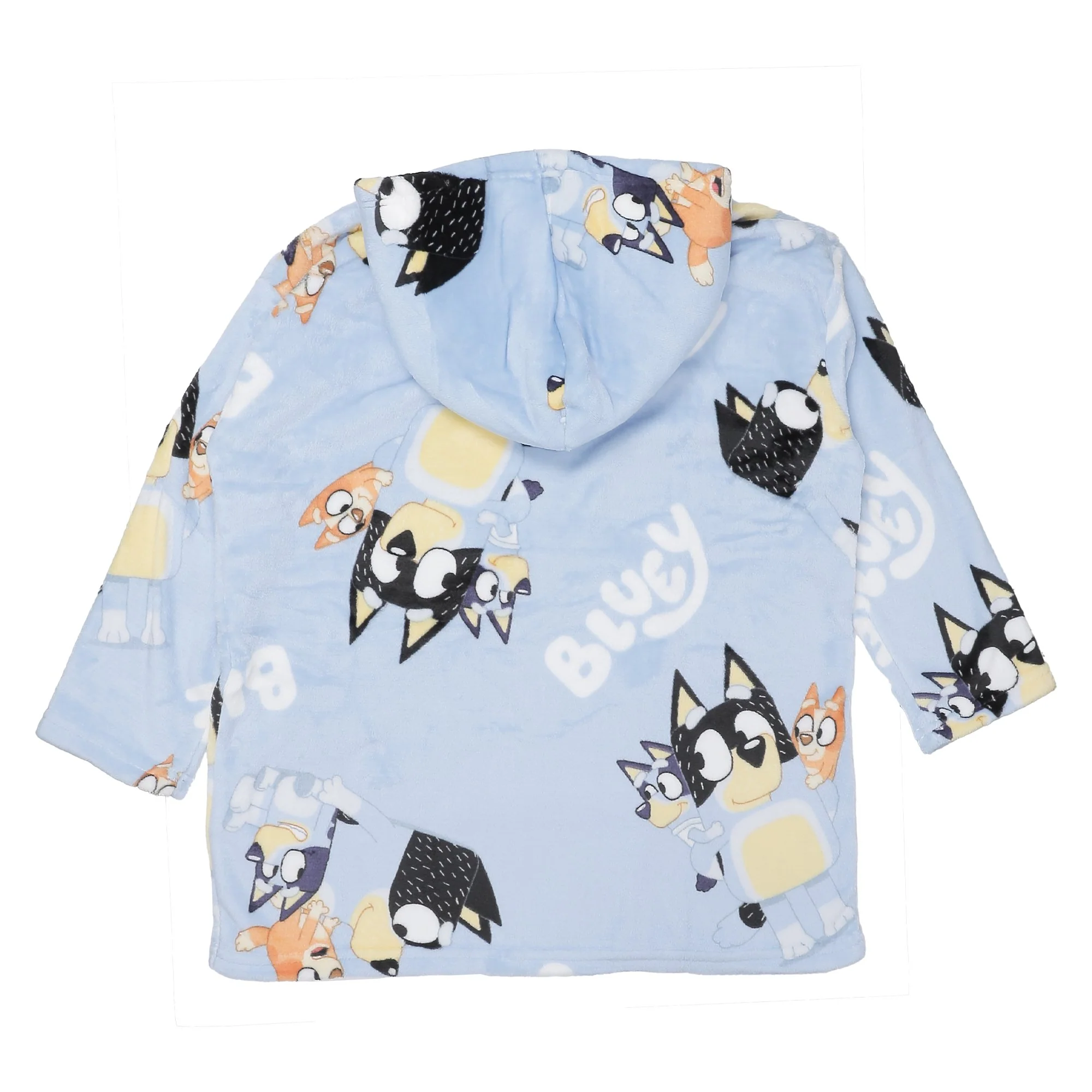 Plaid sweat multi licences enfant - Bleu clair - Image 2