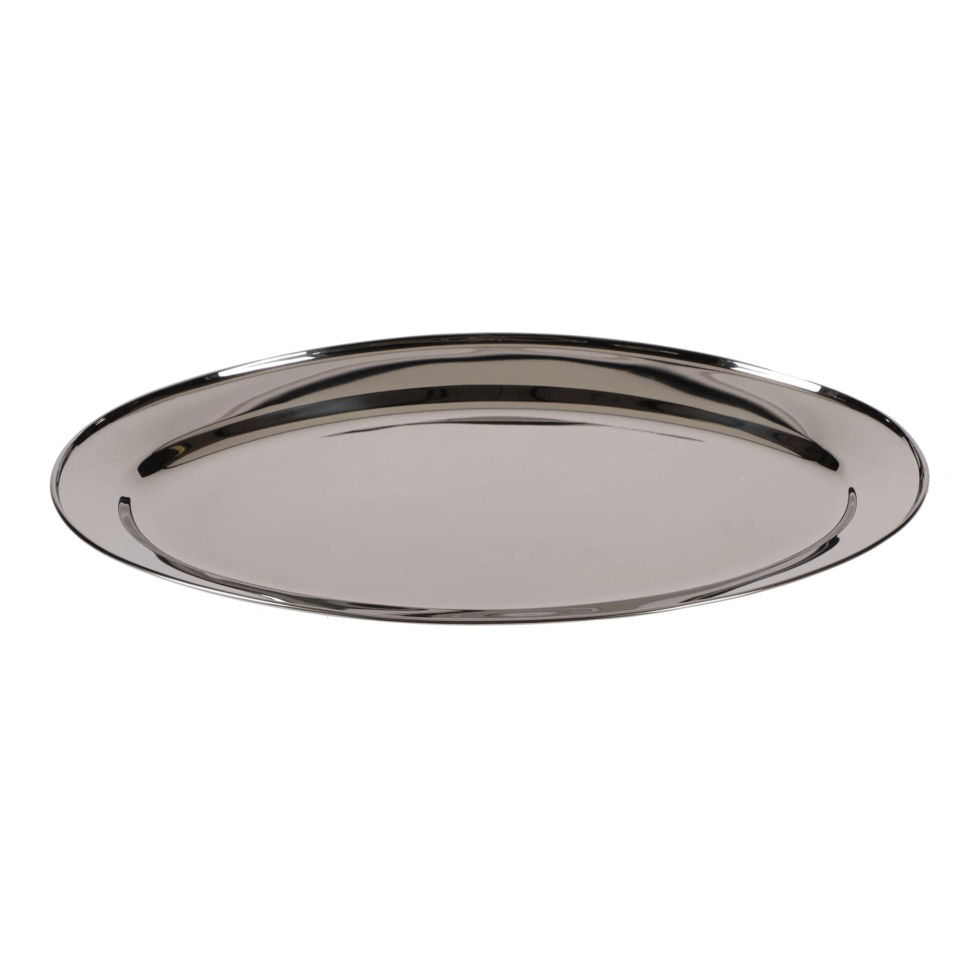 Plat de présentation oval en inox - Image 2