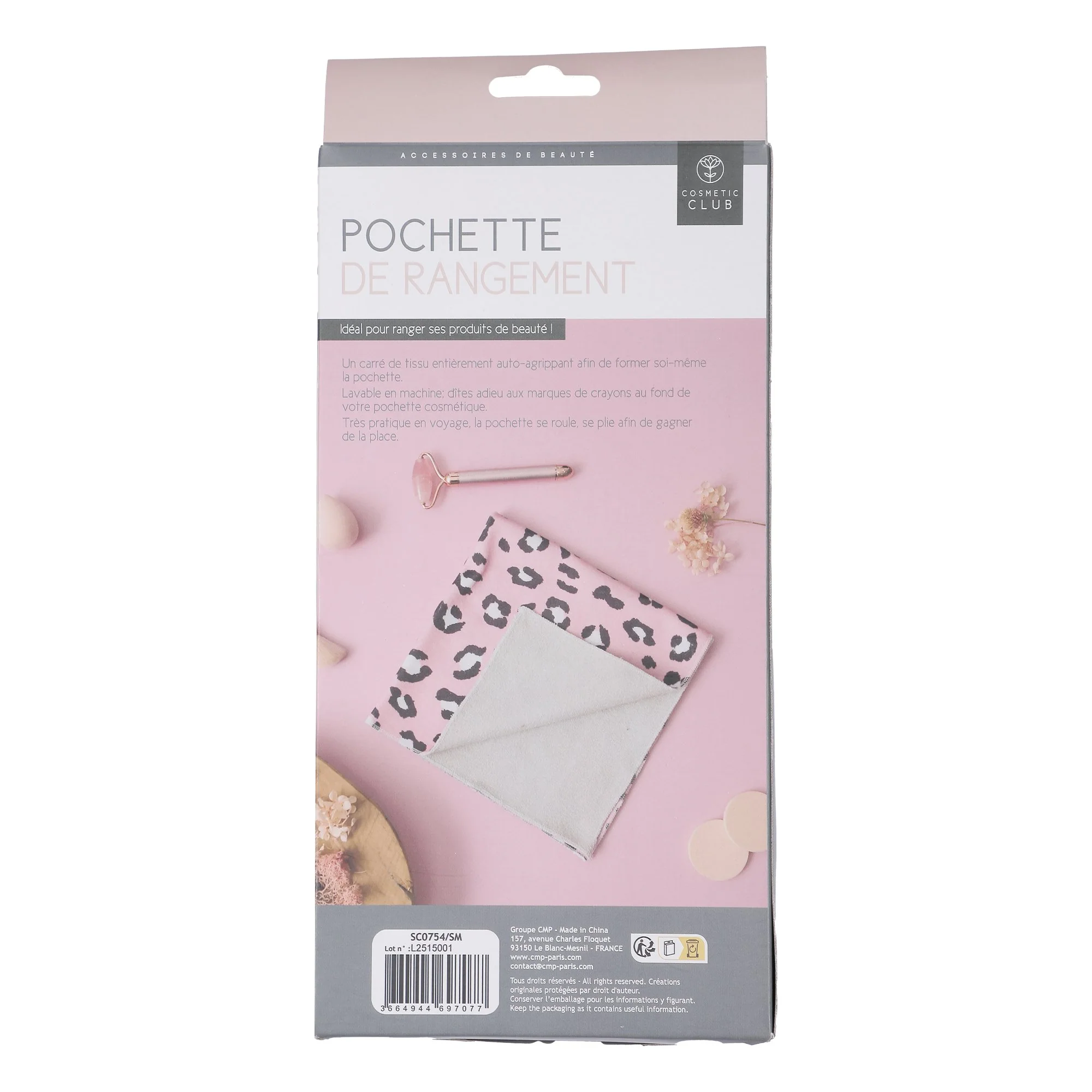Pochette de rangement cosmétique très grand modèle - Image 3
