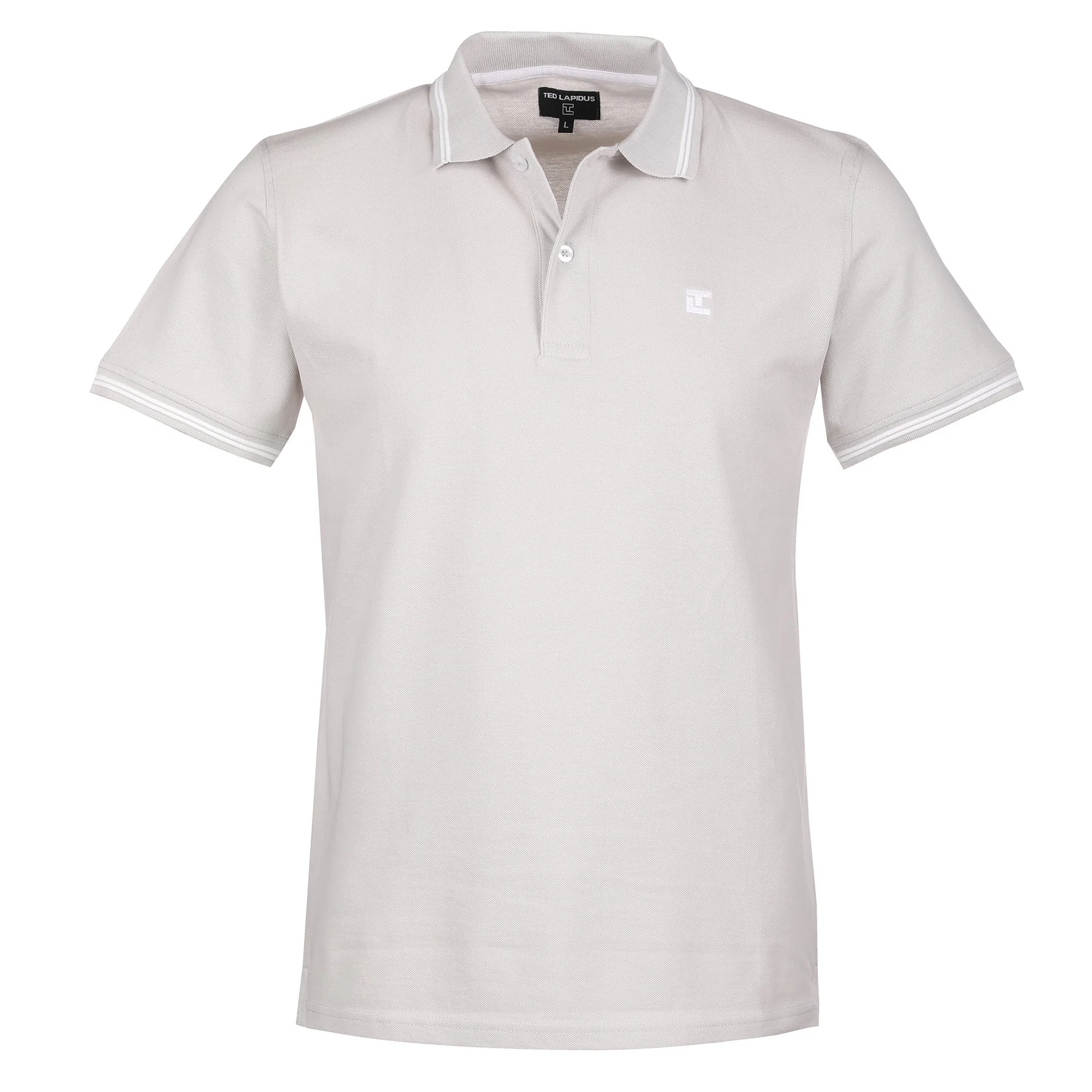 Polo gris clair