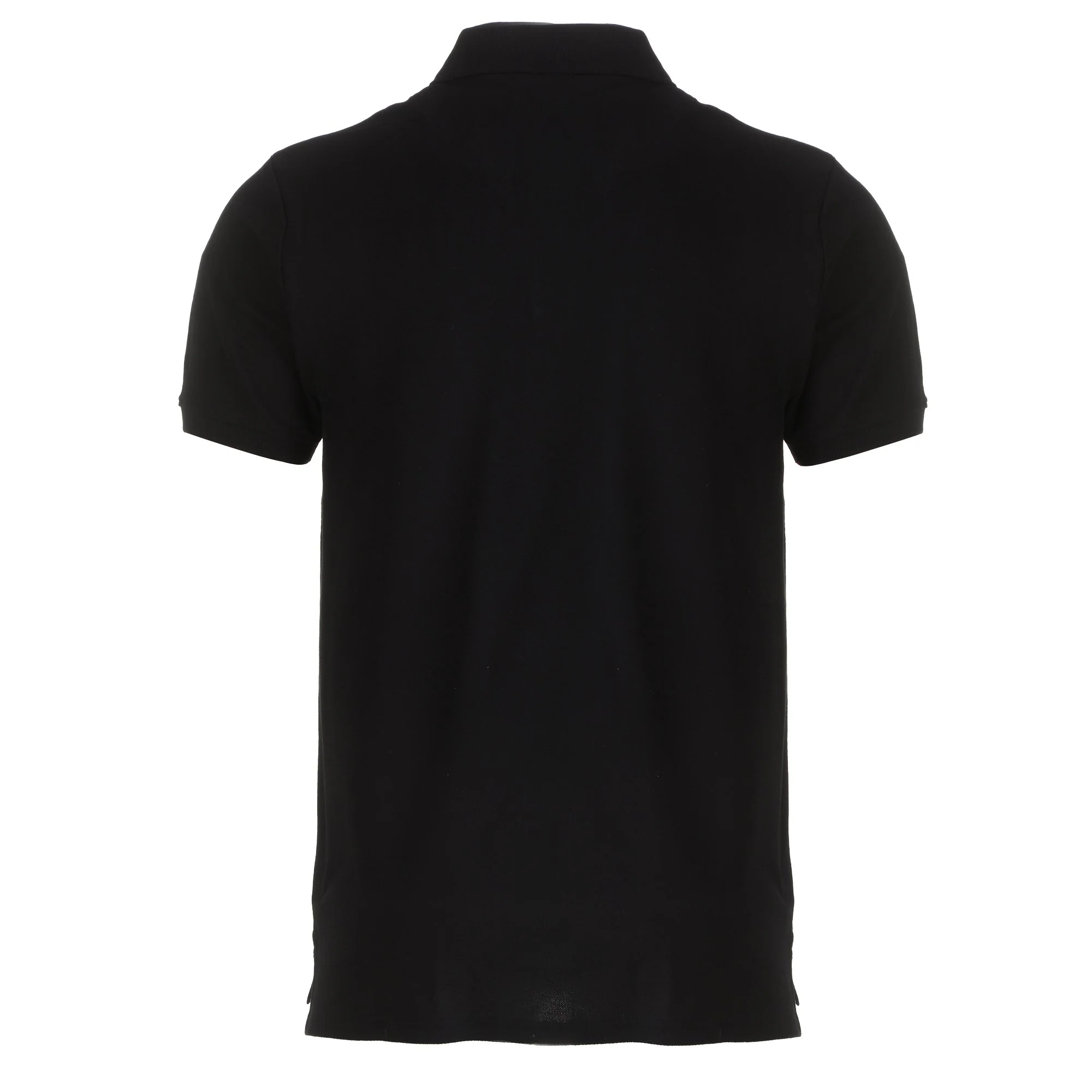Polo manches courtes - Noir - Image 4