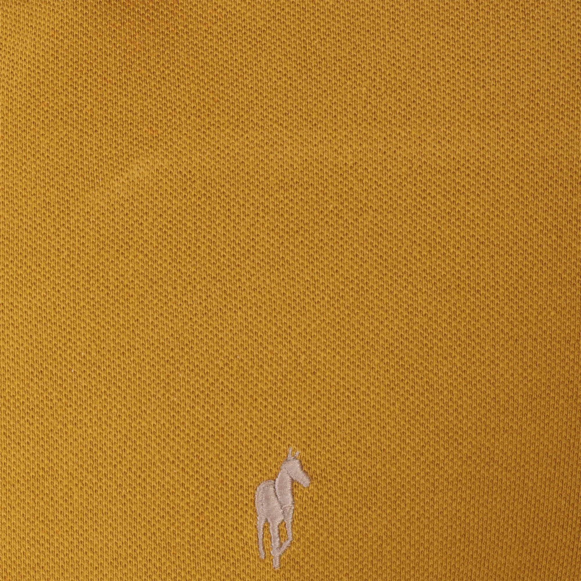 Polo manches longues - Jaune - Image 3