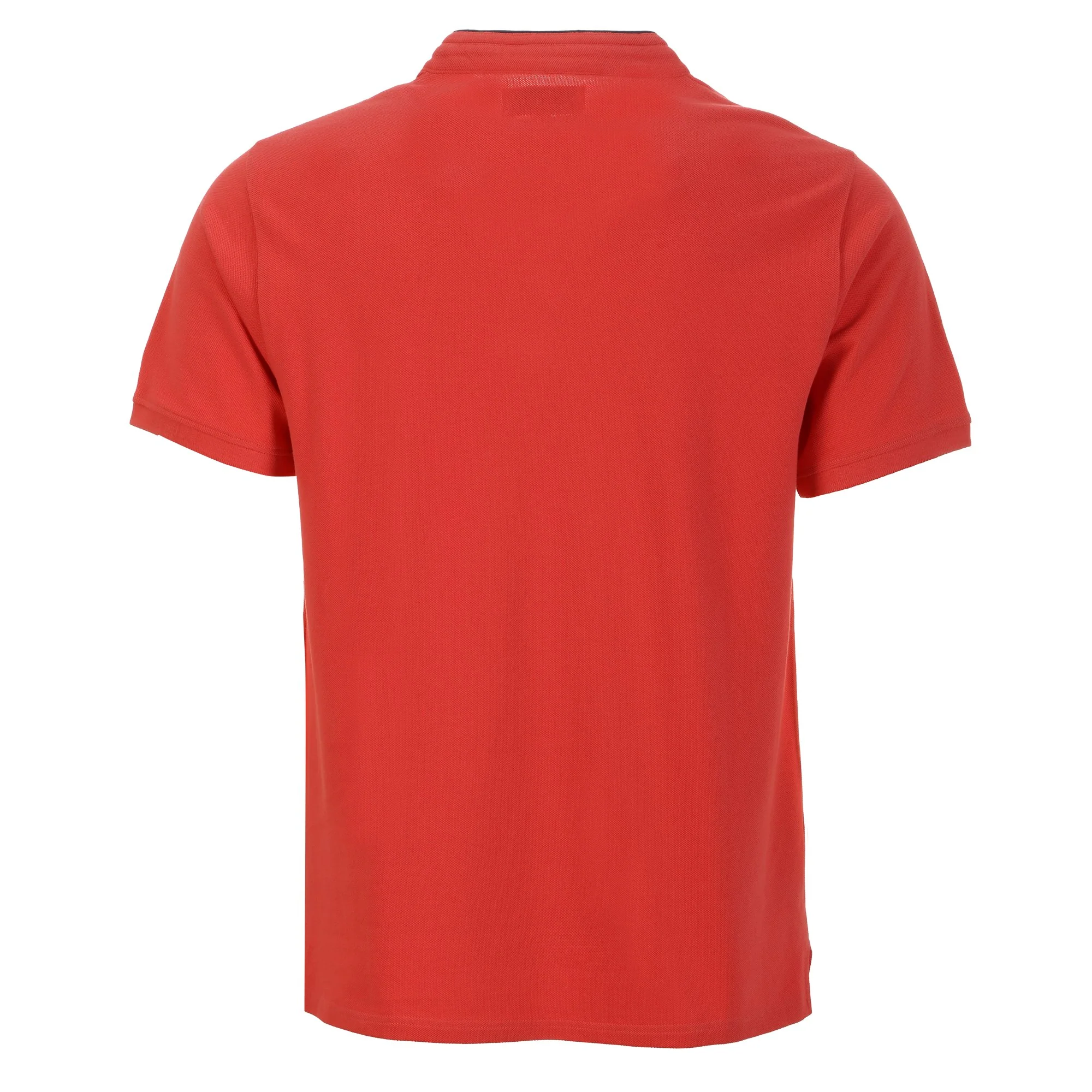 POLO PIQUE MC UNI BRODERIE POITRINE DU M AU XXL - Rouge - Image 2