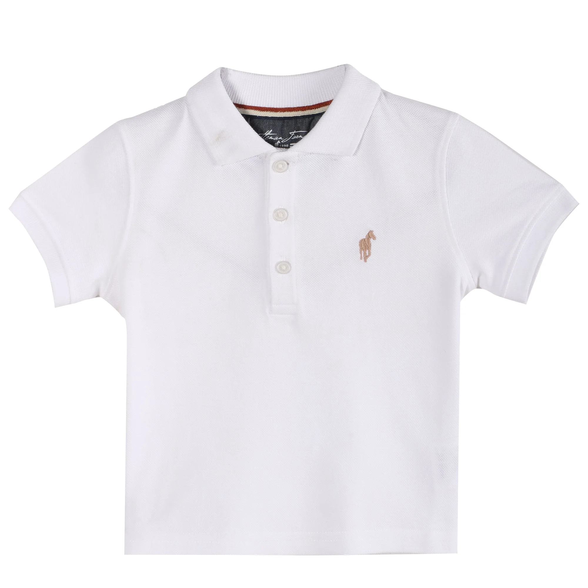 Polo pour bébé - Blanc