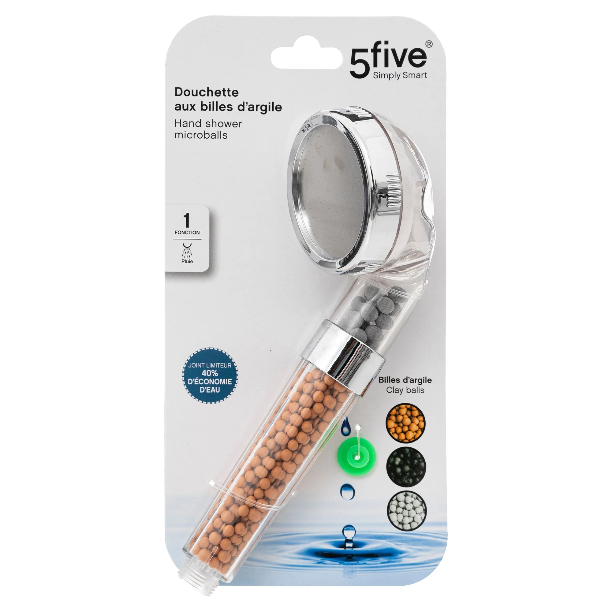 Pommeau de douche filtrant