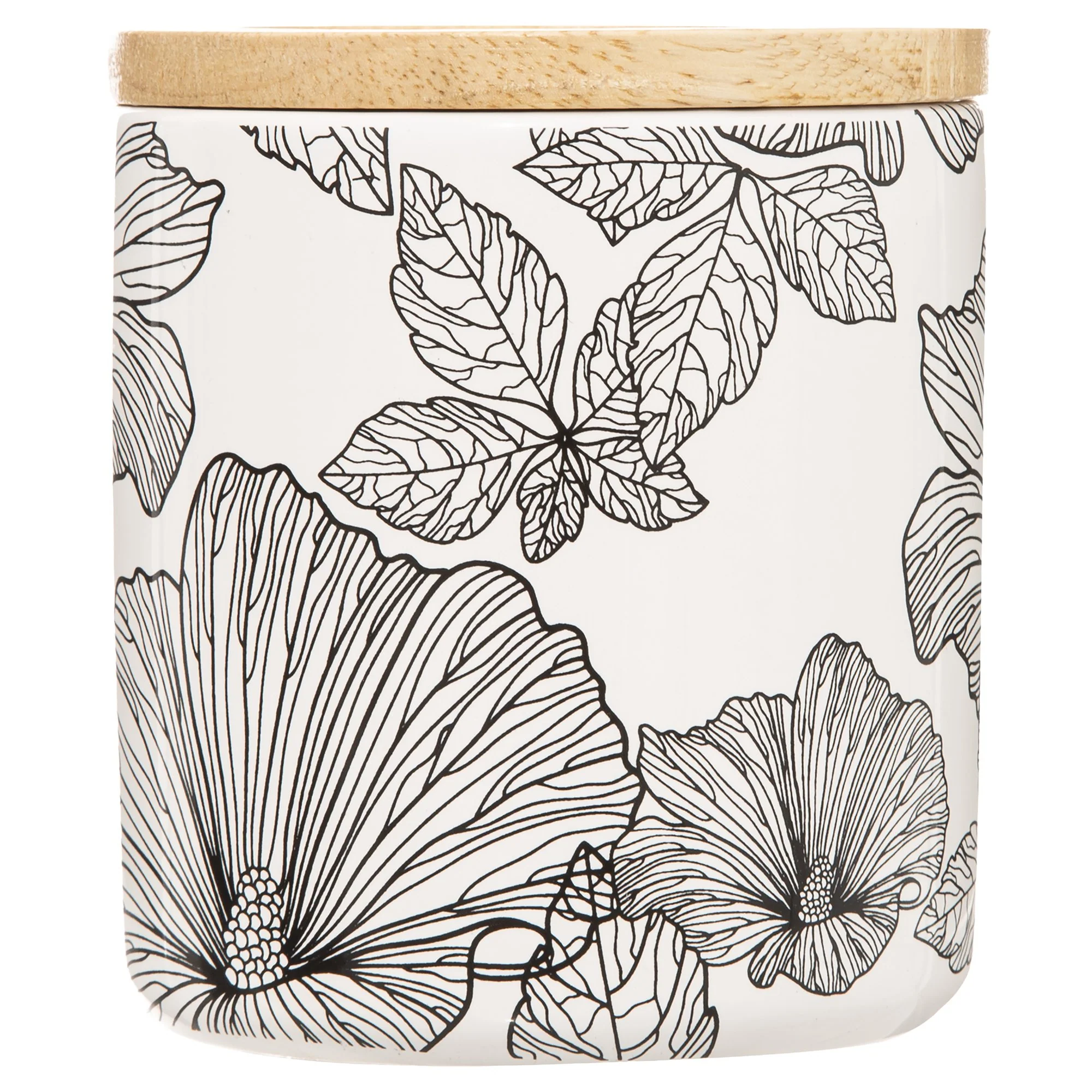 Pot à coton à fleurs - Image 2