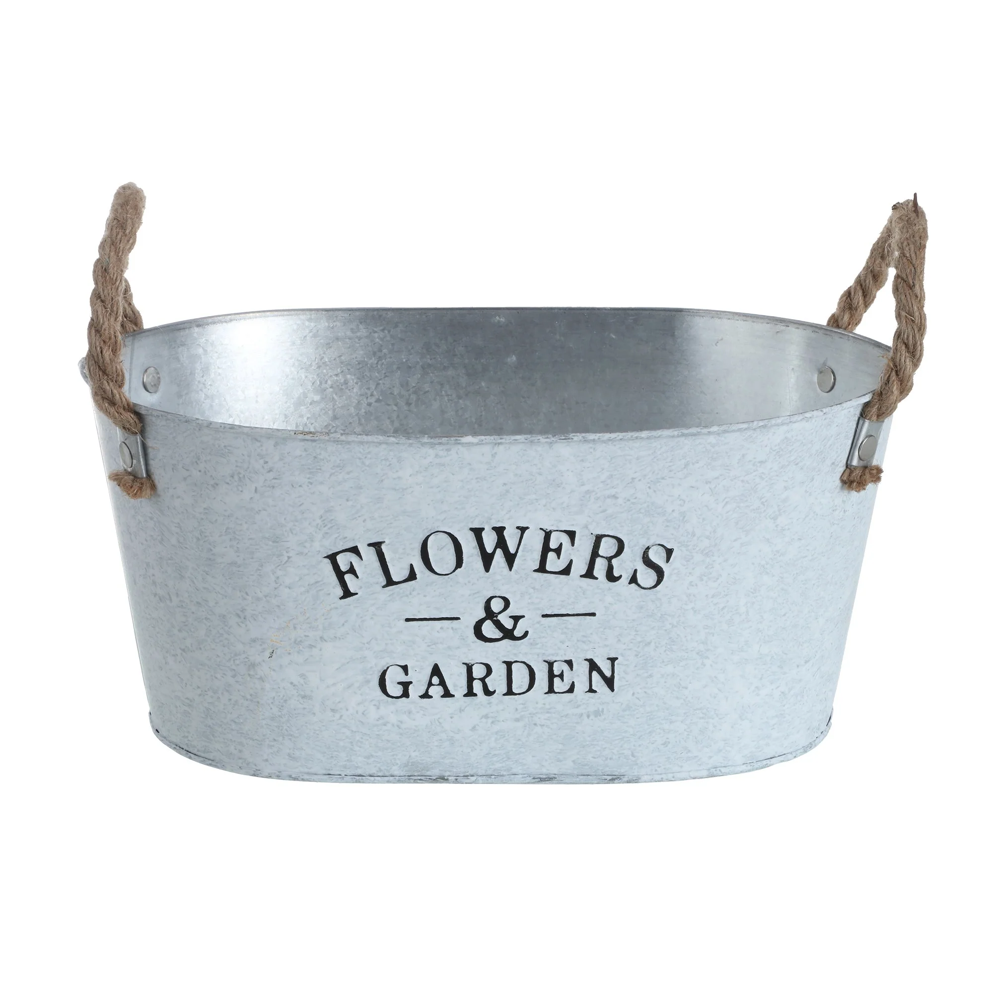 Pot en métal Flowers & Garden 13cm