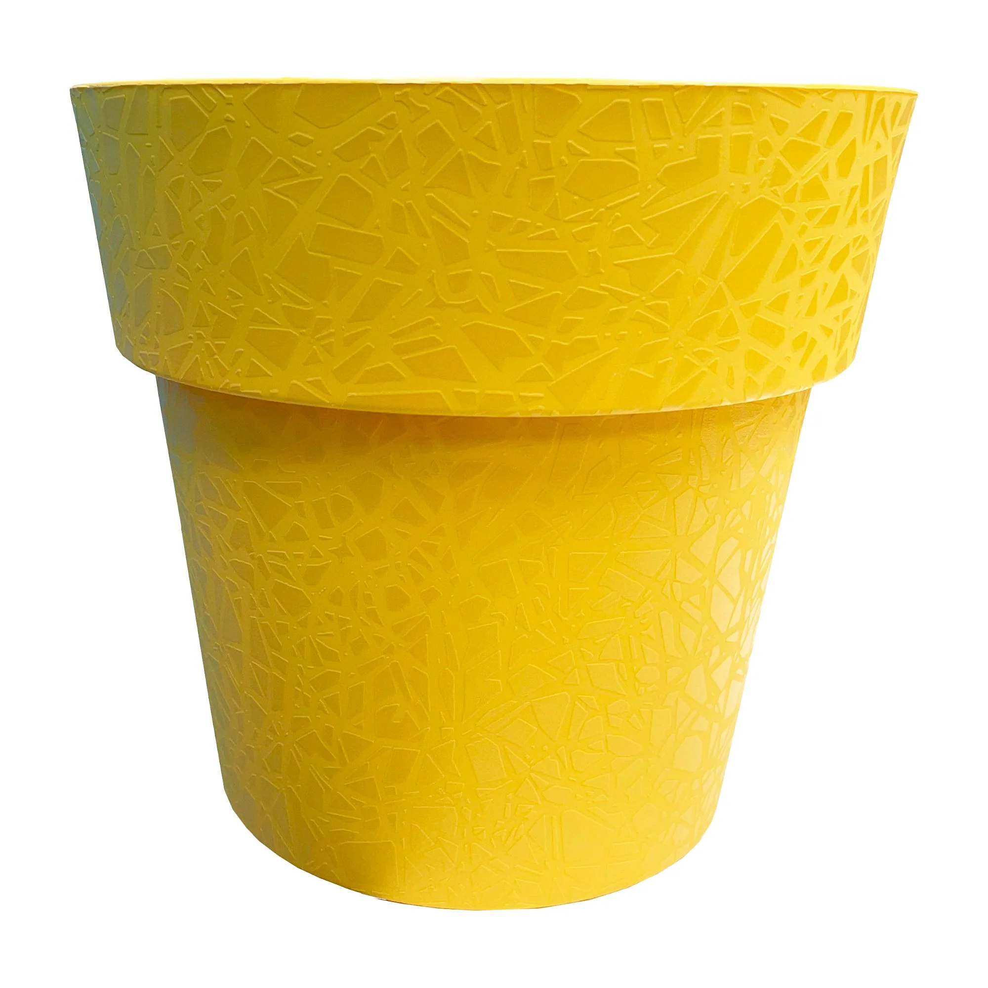 Pot en plastique Terea 10L  - Jaune