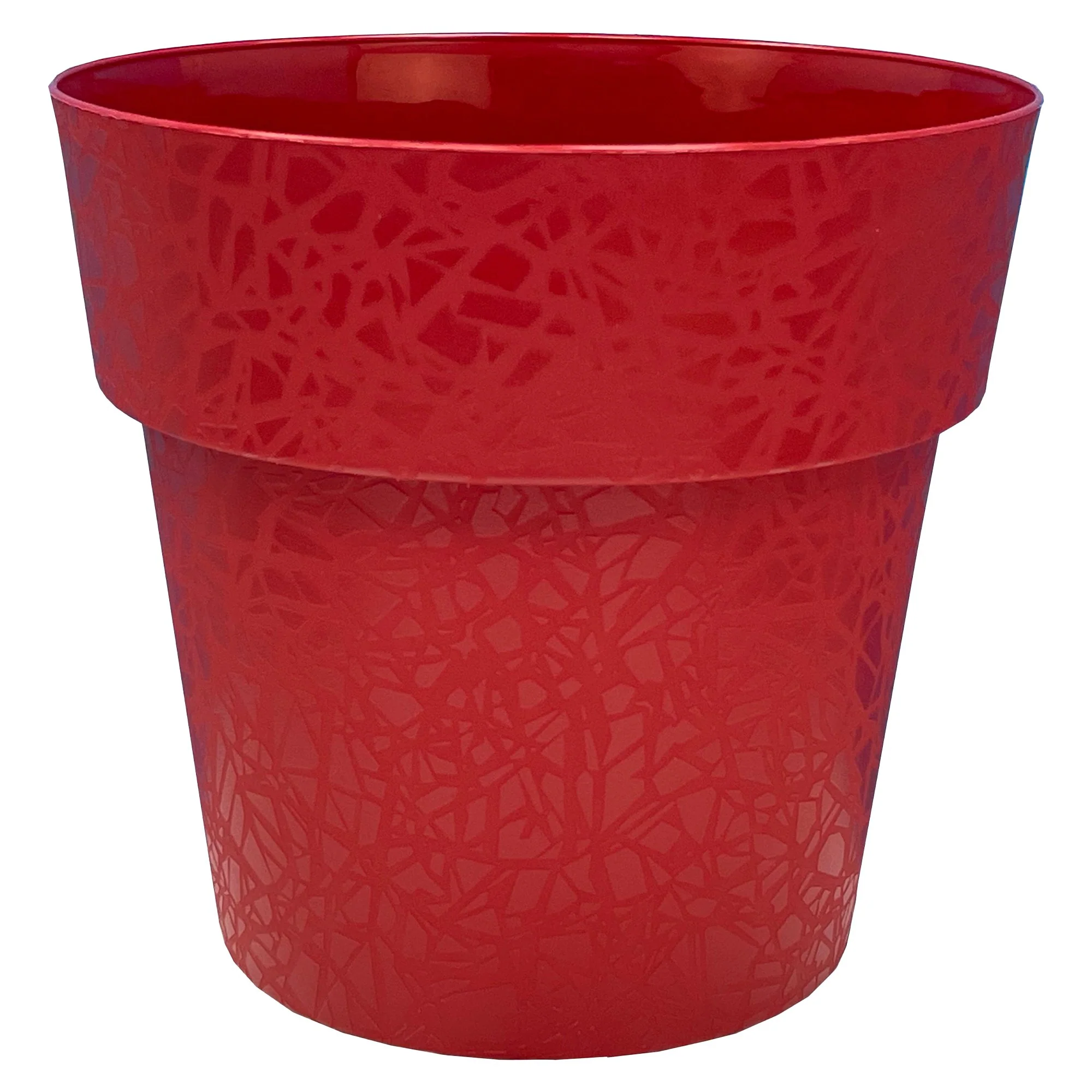 Pot en plastique Terea 25 L  - Rouge