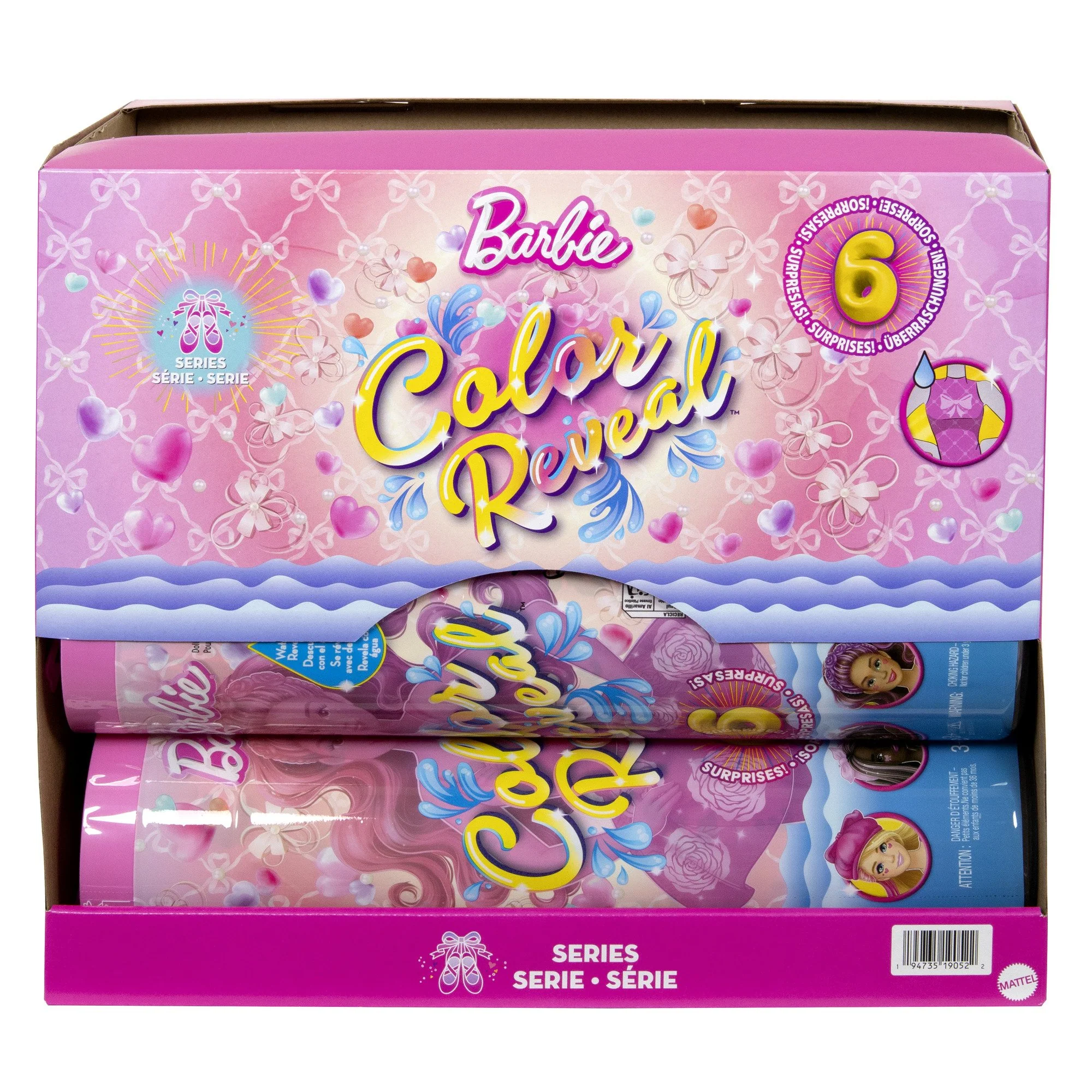 Poupée Barbie Ballerine Colour Reveal