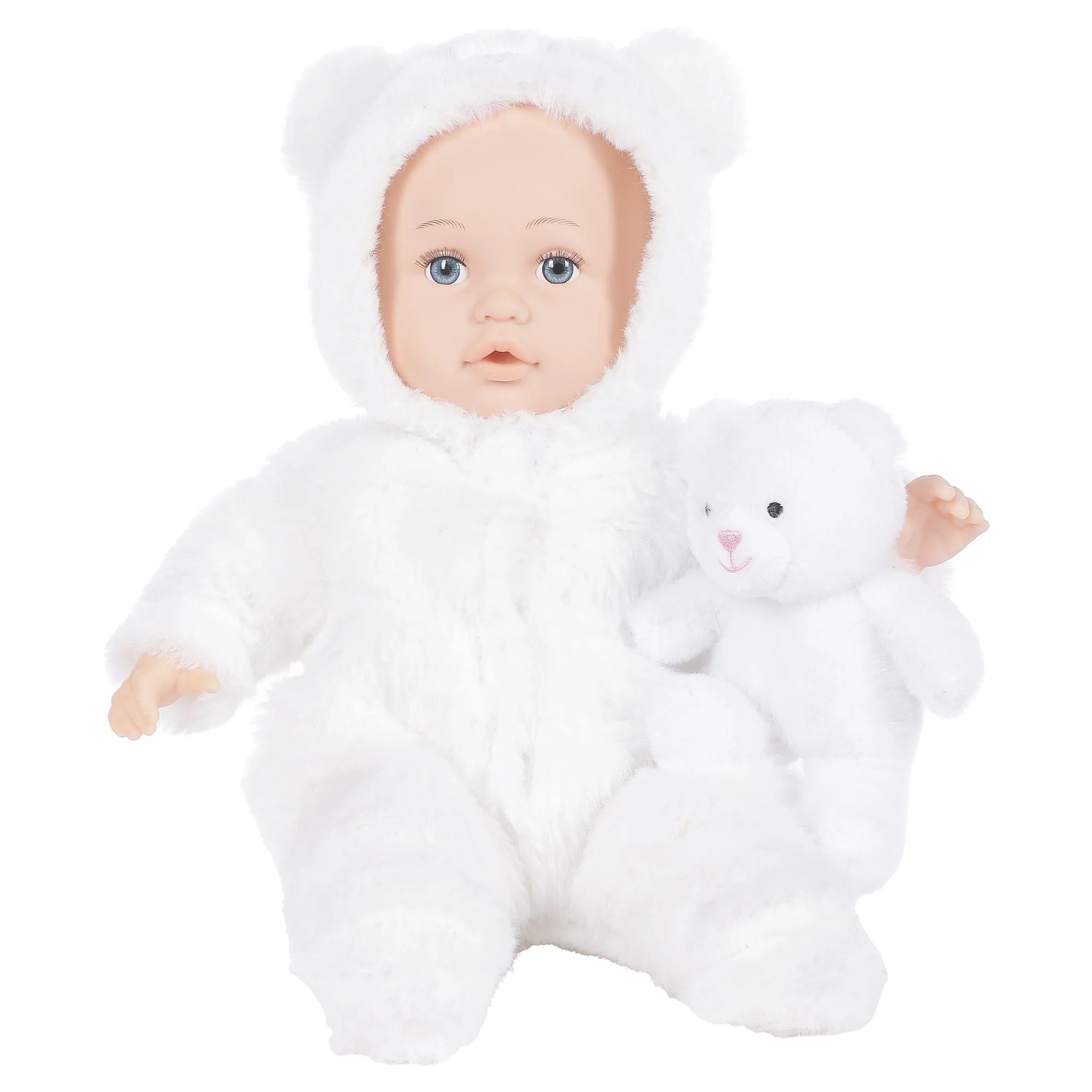 Poupon peluche - Rose - Image 3