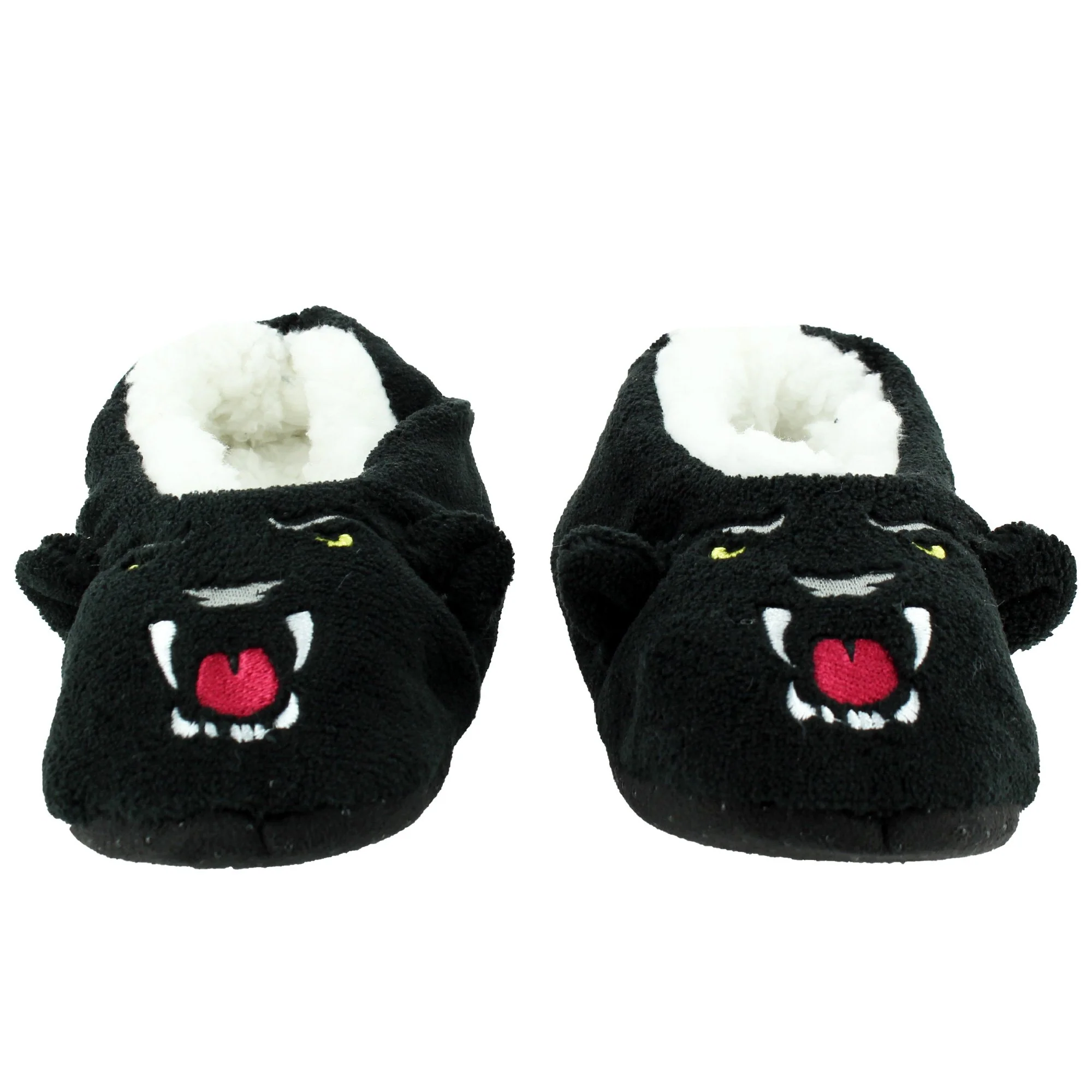 PR CHAUSSONS FOURRES      MONSTRE SEMELLE SUEDE 27/30 31/34 - Image 2