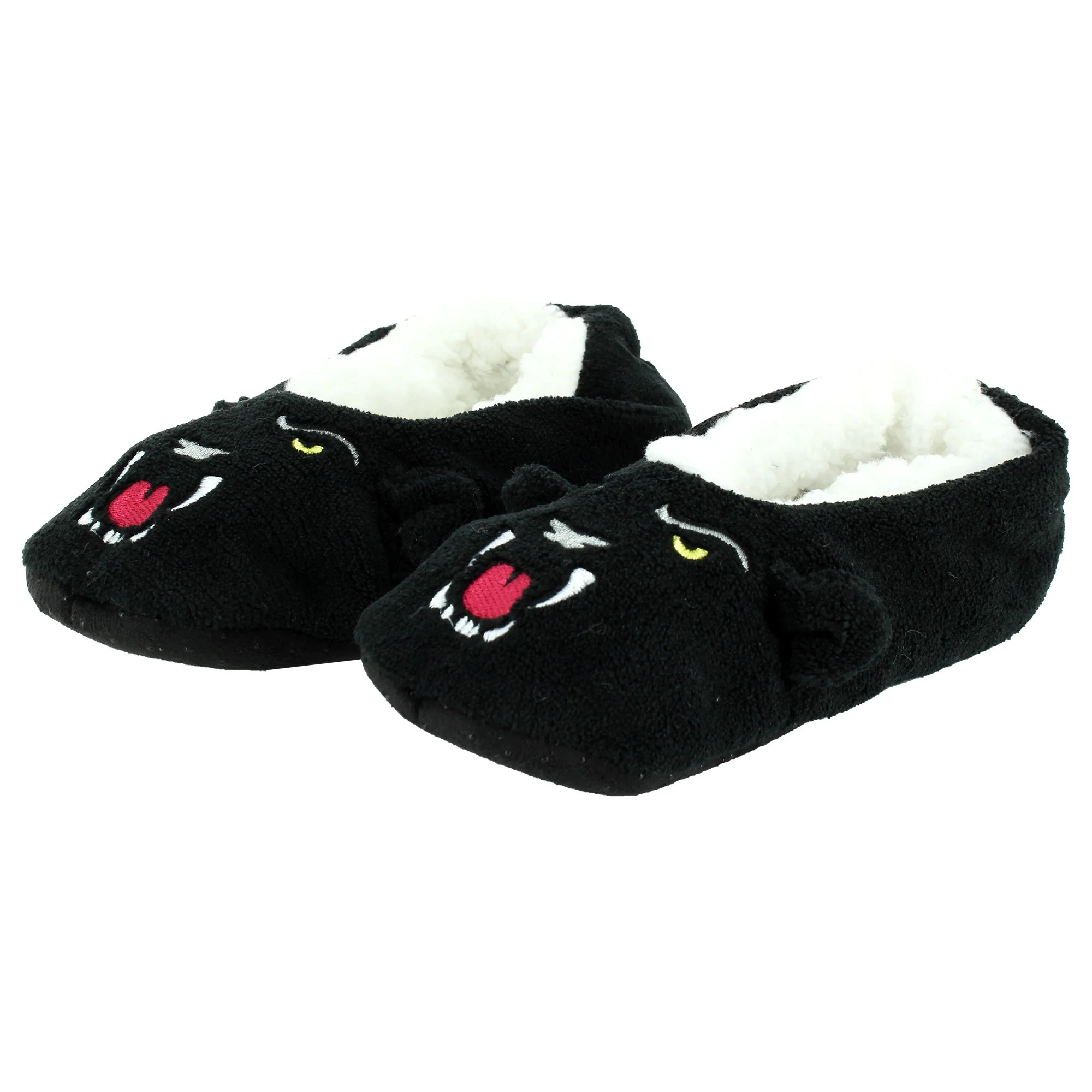 PR CHAUSSONS FOURRES      MONSTRE SEMELLE SUEDE 27/30 31/34 - Image 3