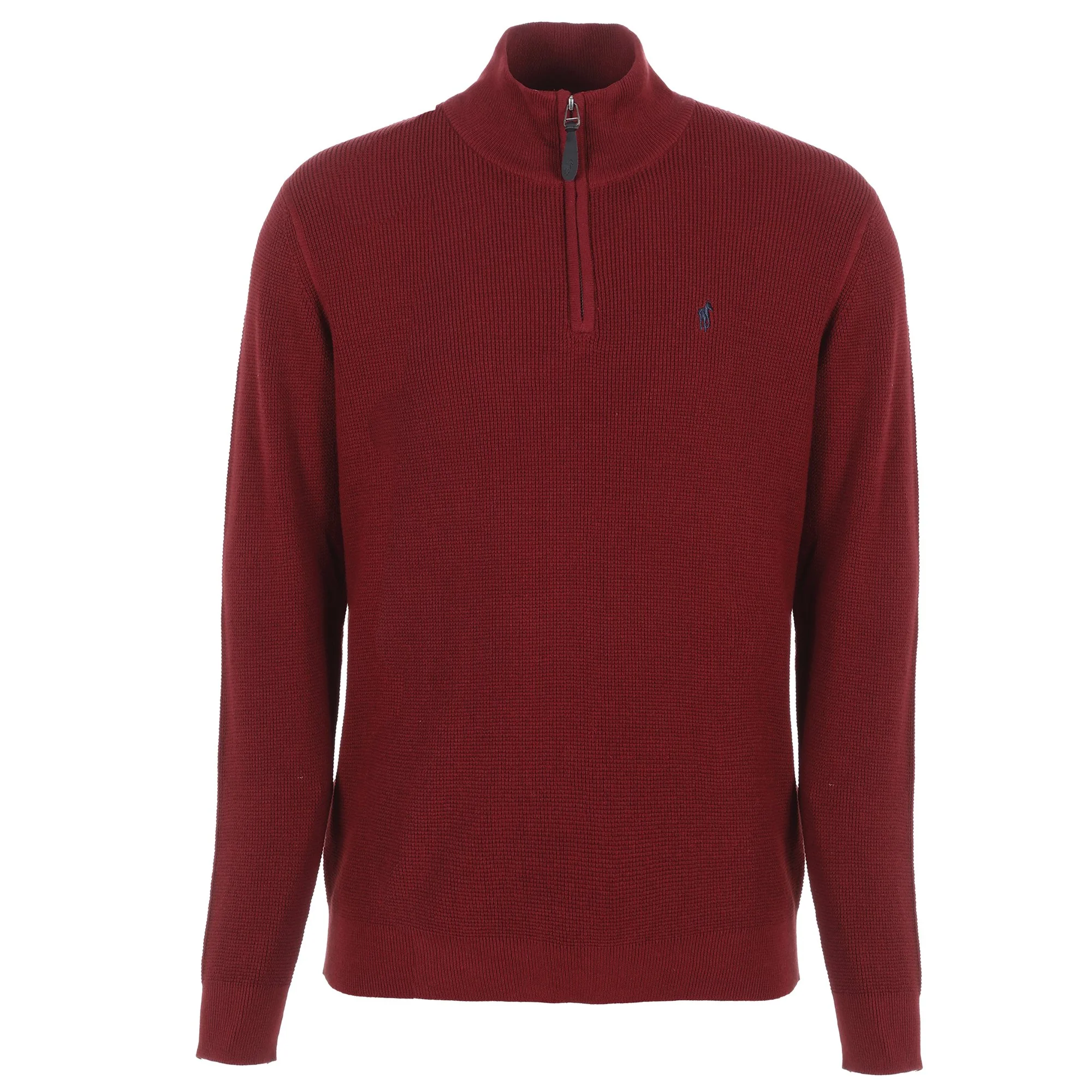 Pull col camionneur bordeaux ou bleu - Rouge