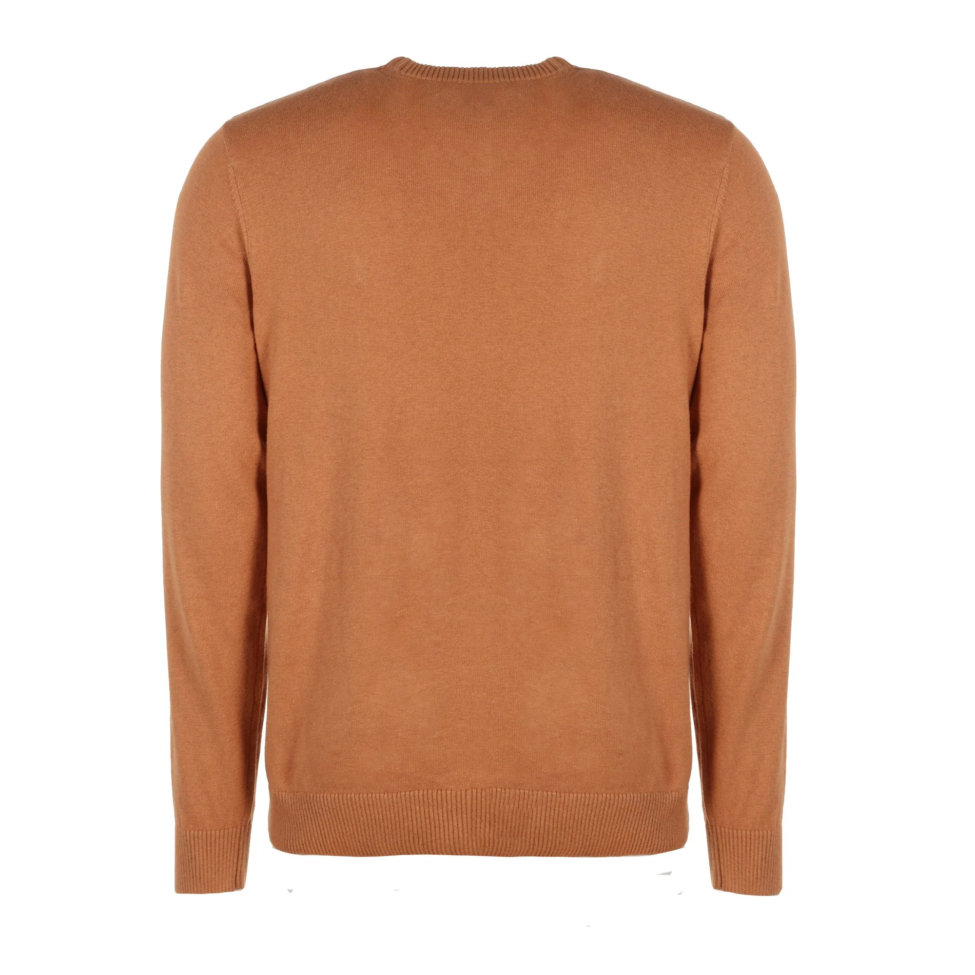 Pull col rond avec cachemire - Beige - Image 2
