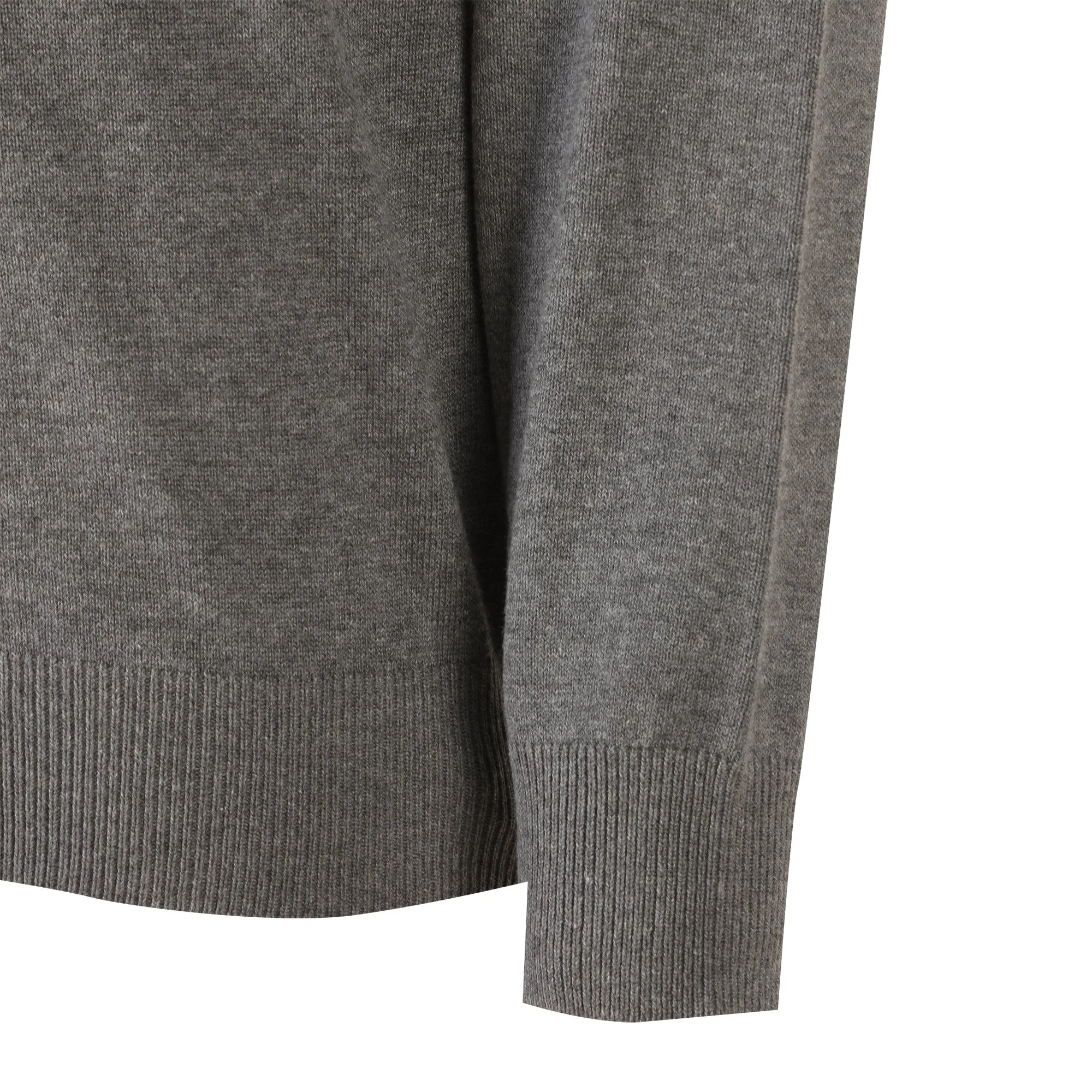 Pull col rond  - Gris - Image 3