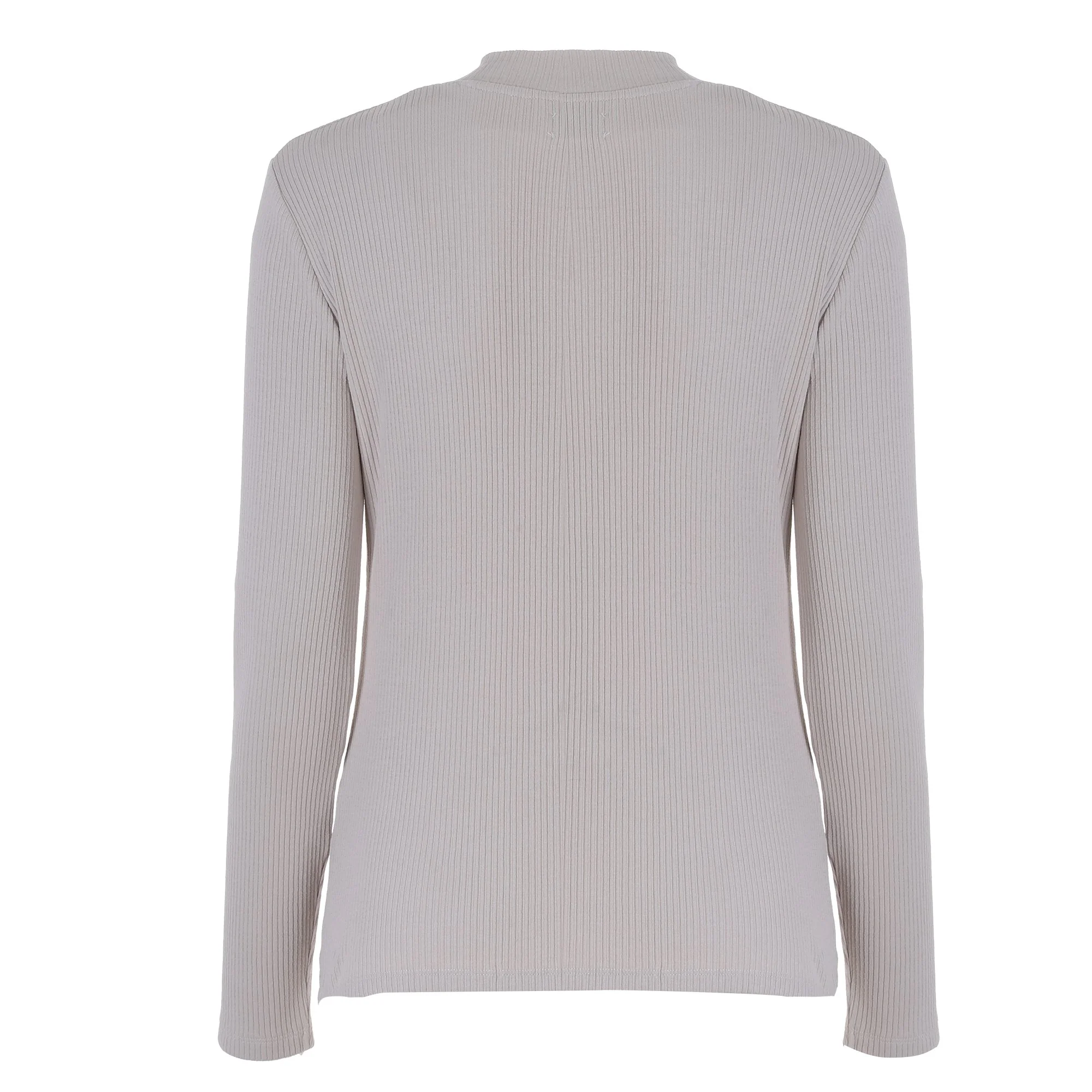 Pull col roulé  - Marron - Image 2