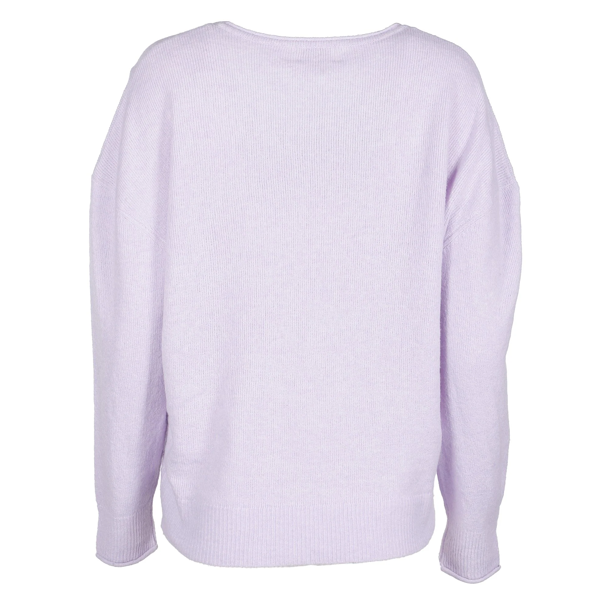 Pull col V - Rose - Image 3