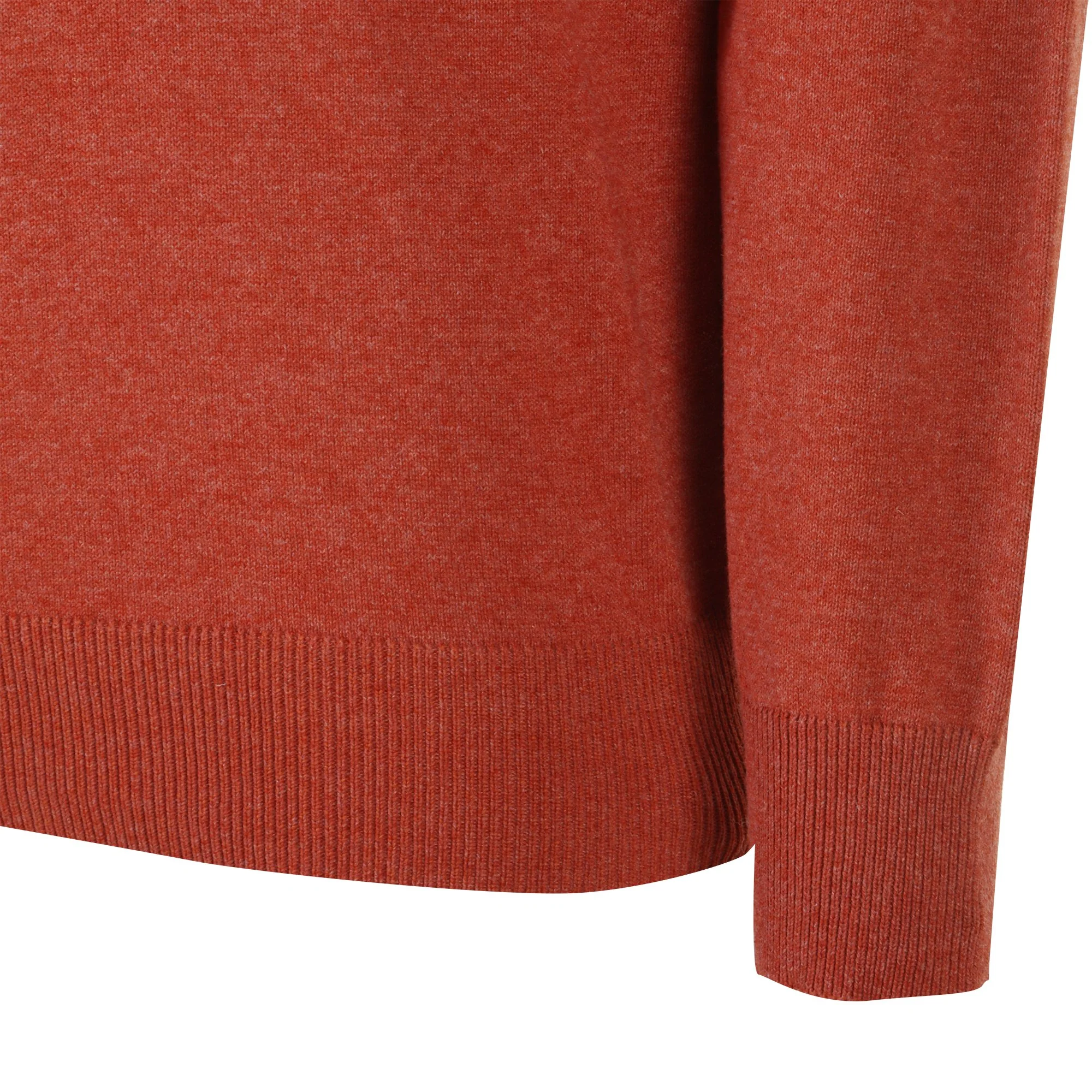 Pull col V - Rouge - Image 3