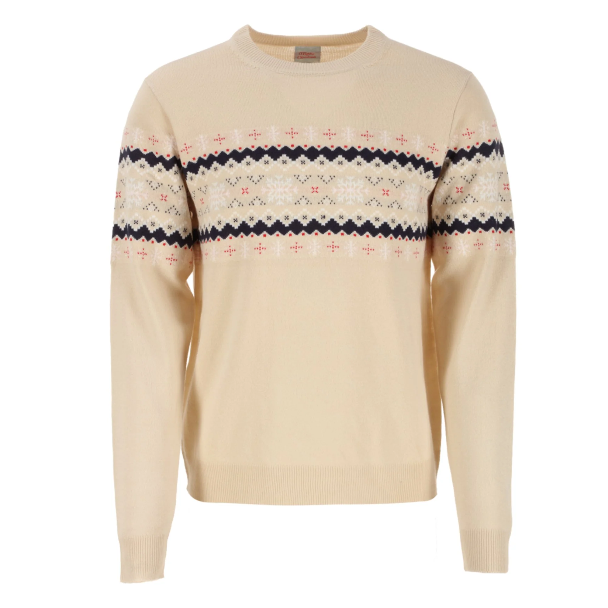 Pull de Noël  - Beige