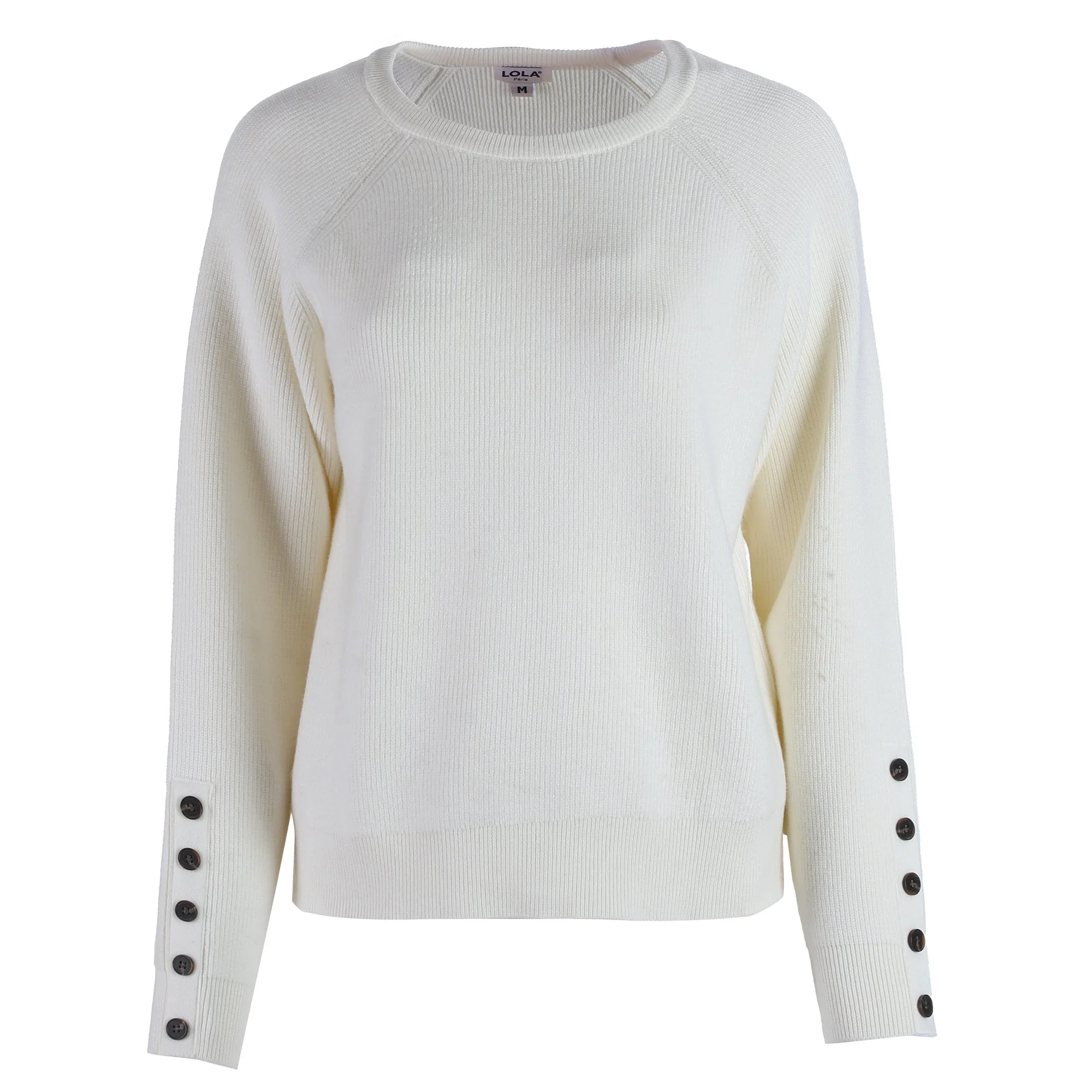 Pull en cote - Blanc