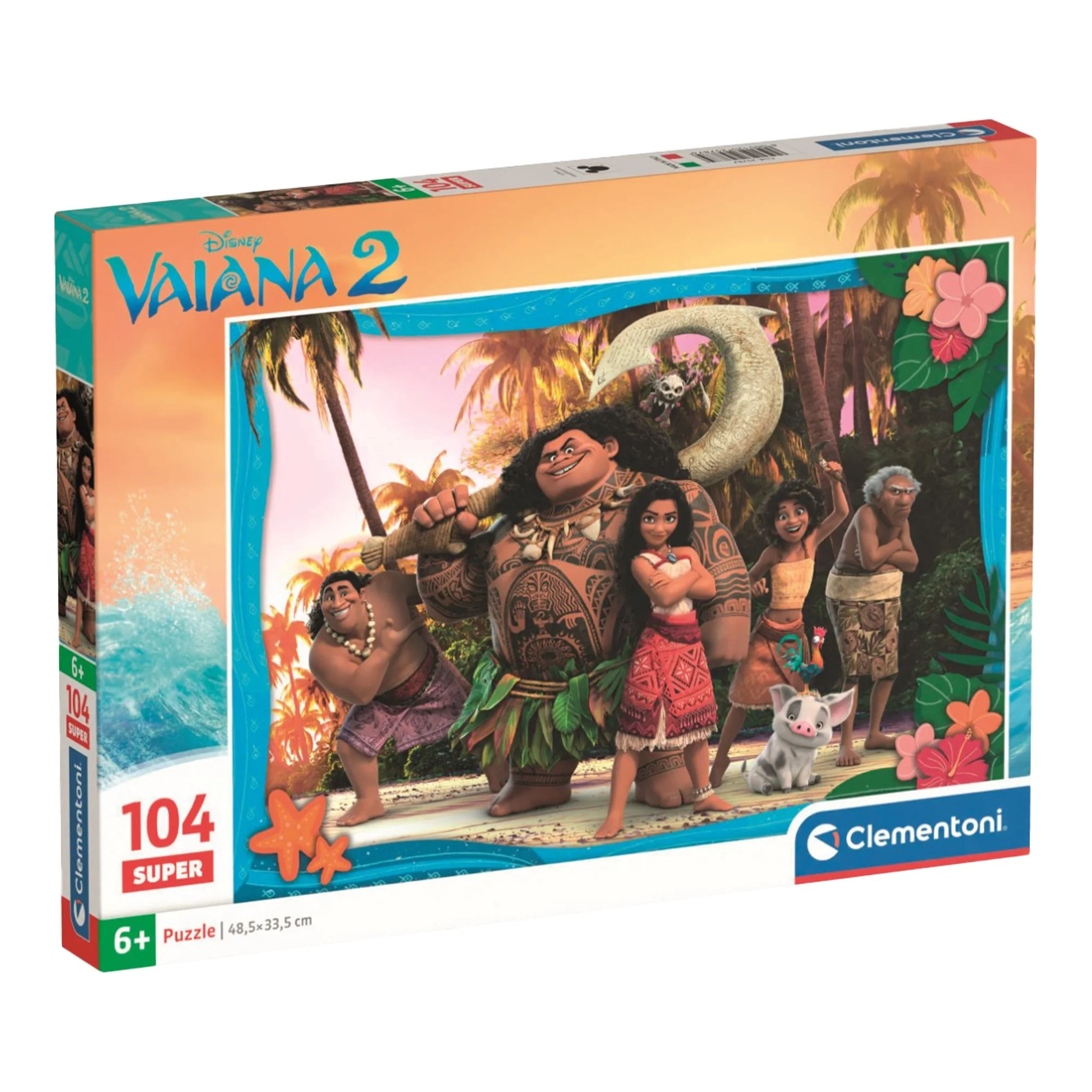 Puzzle Vaiana 104 pièces x2