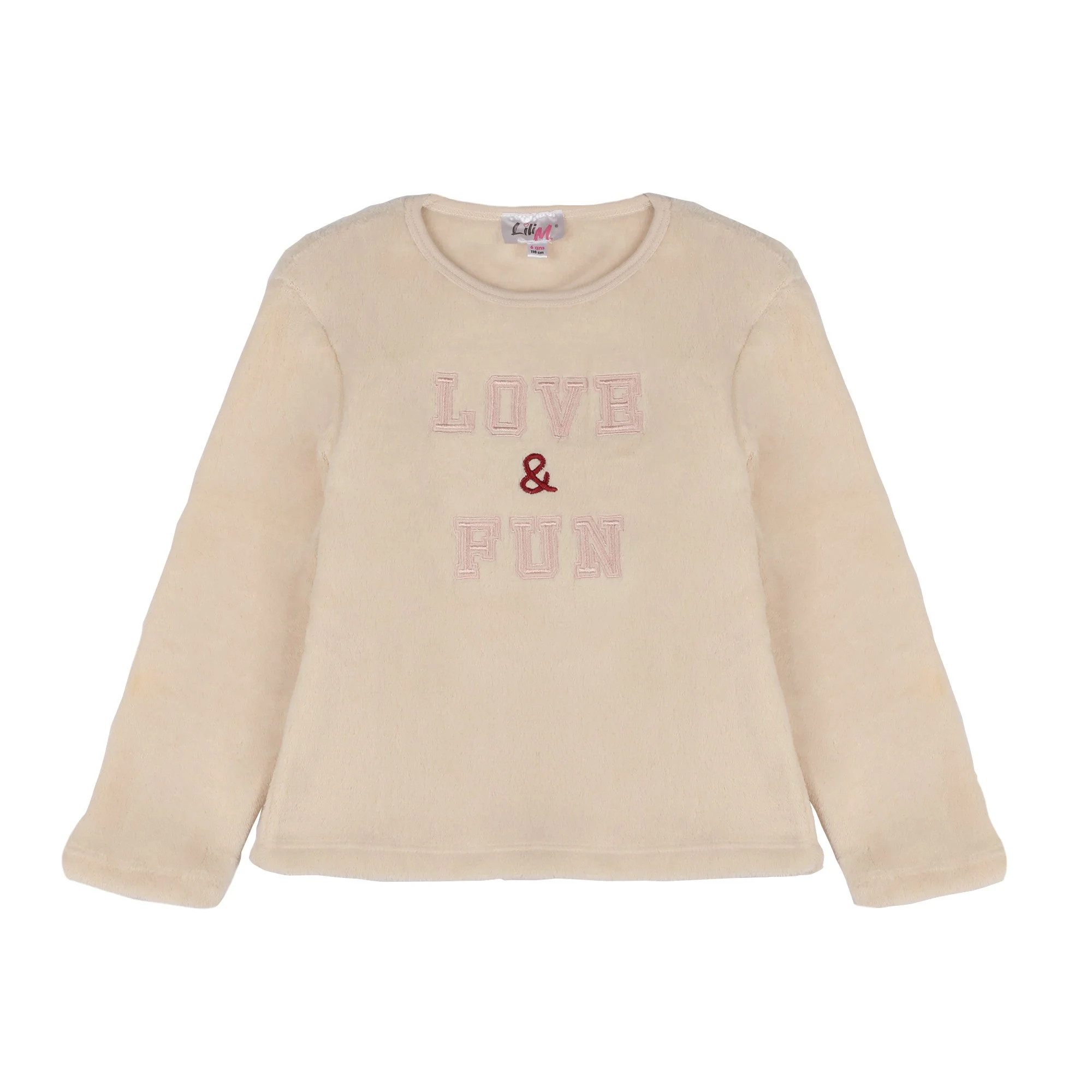 Pyjama coral fleece 3/12 ans - Beige - Image 2