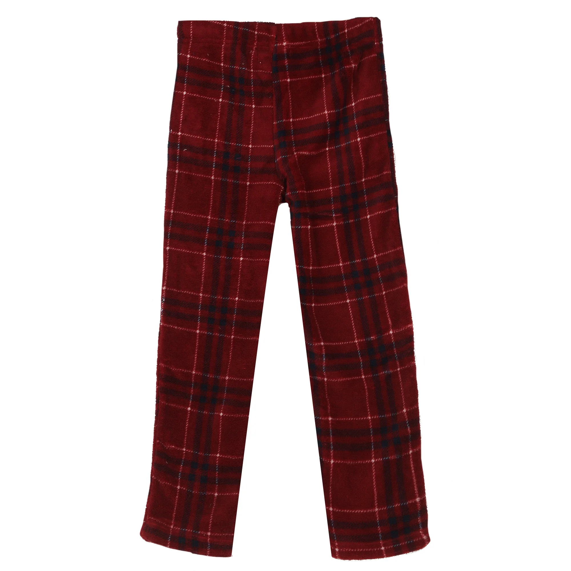 Pyjama coral fleece bas à carreaux 4/12 ans - Bleu foncé - Image 4
