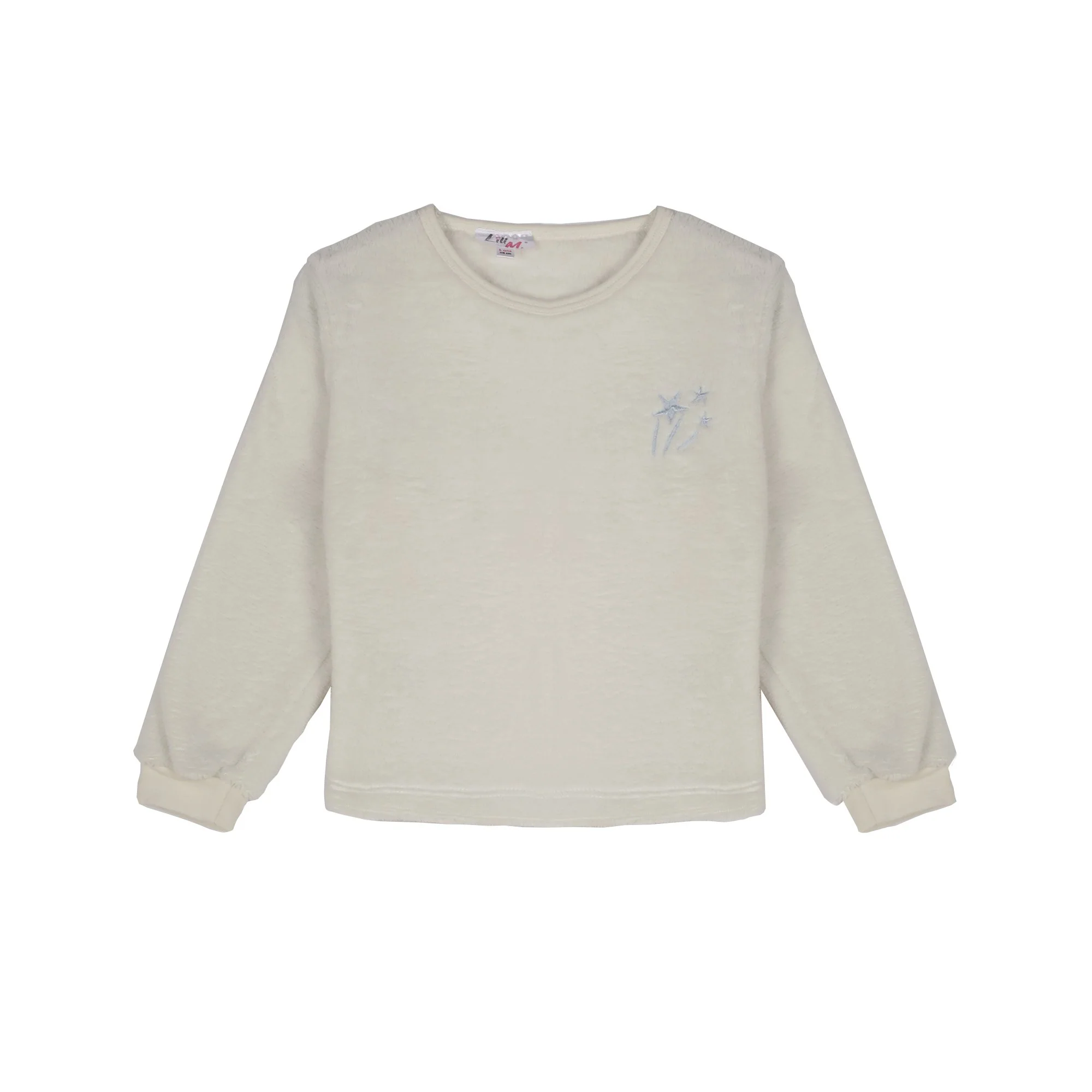 Pyjama coral fleece bas à carreaux 4/12 ans - Bleu - Image 2