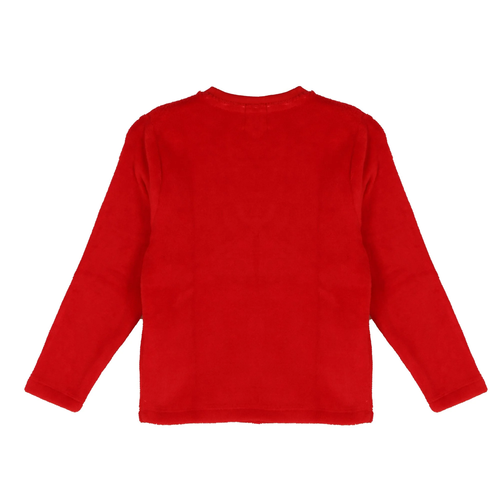 Pyjama de Noël coral fleece 3/12 ans - Rouge - Image 3