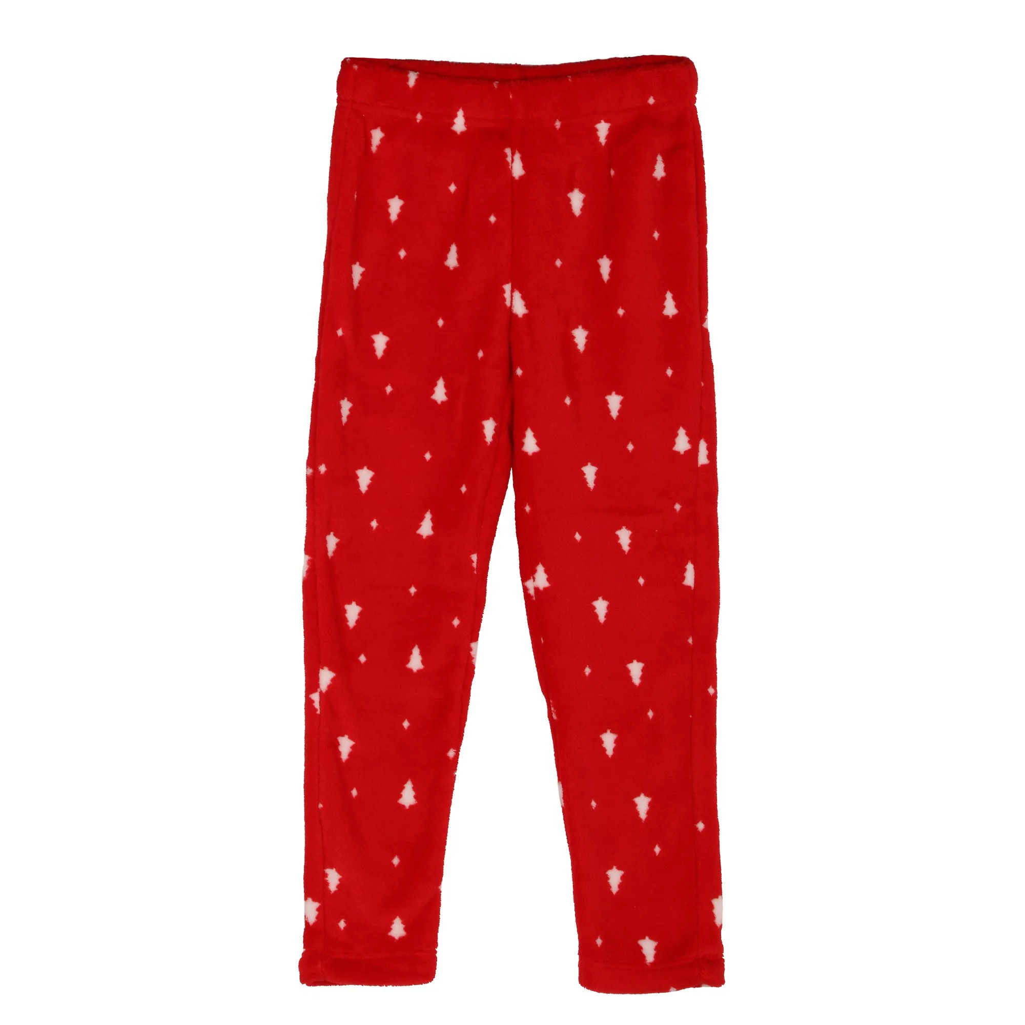Pyjama de Noël coral fleece 3/12 ans - Rouge - Image 4