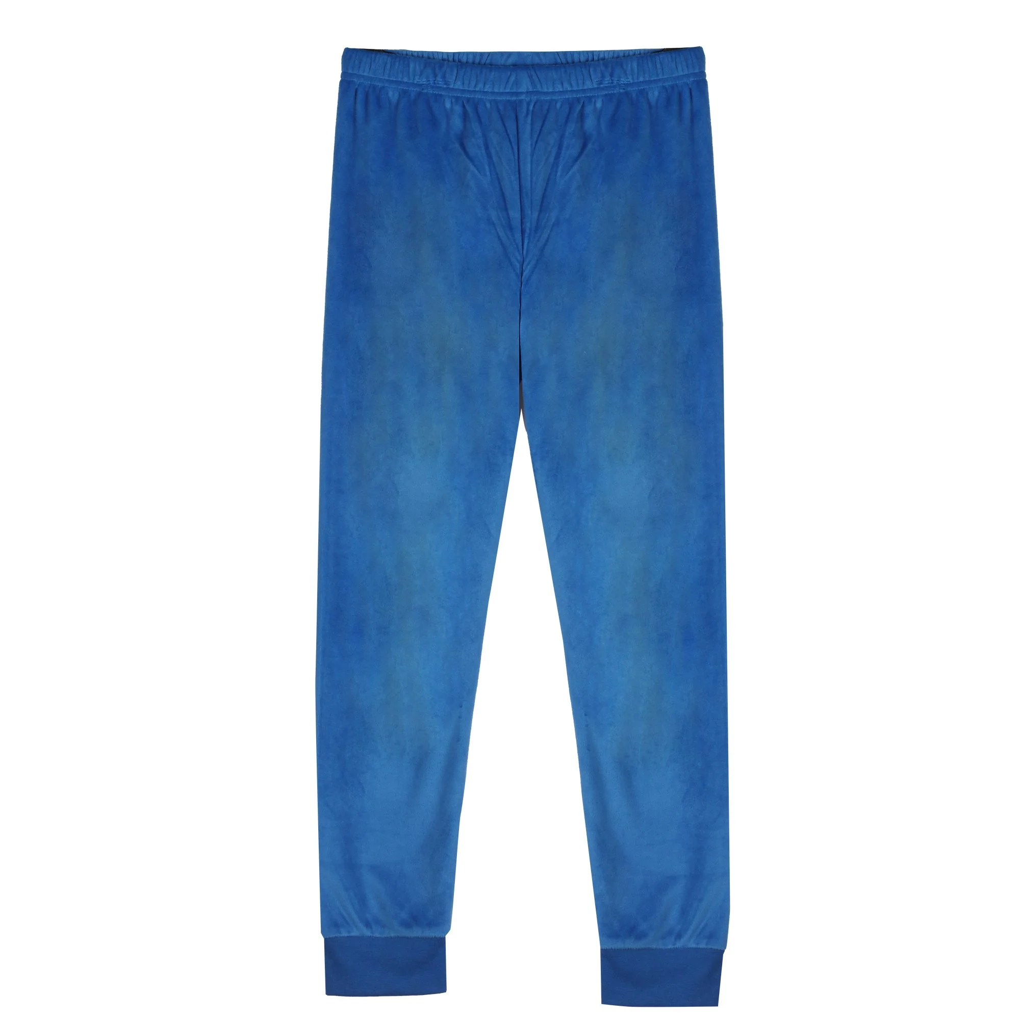 Pyjama en velours Licence 4/10 ans - Bleu - Image 4