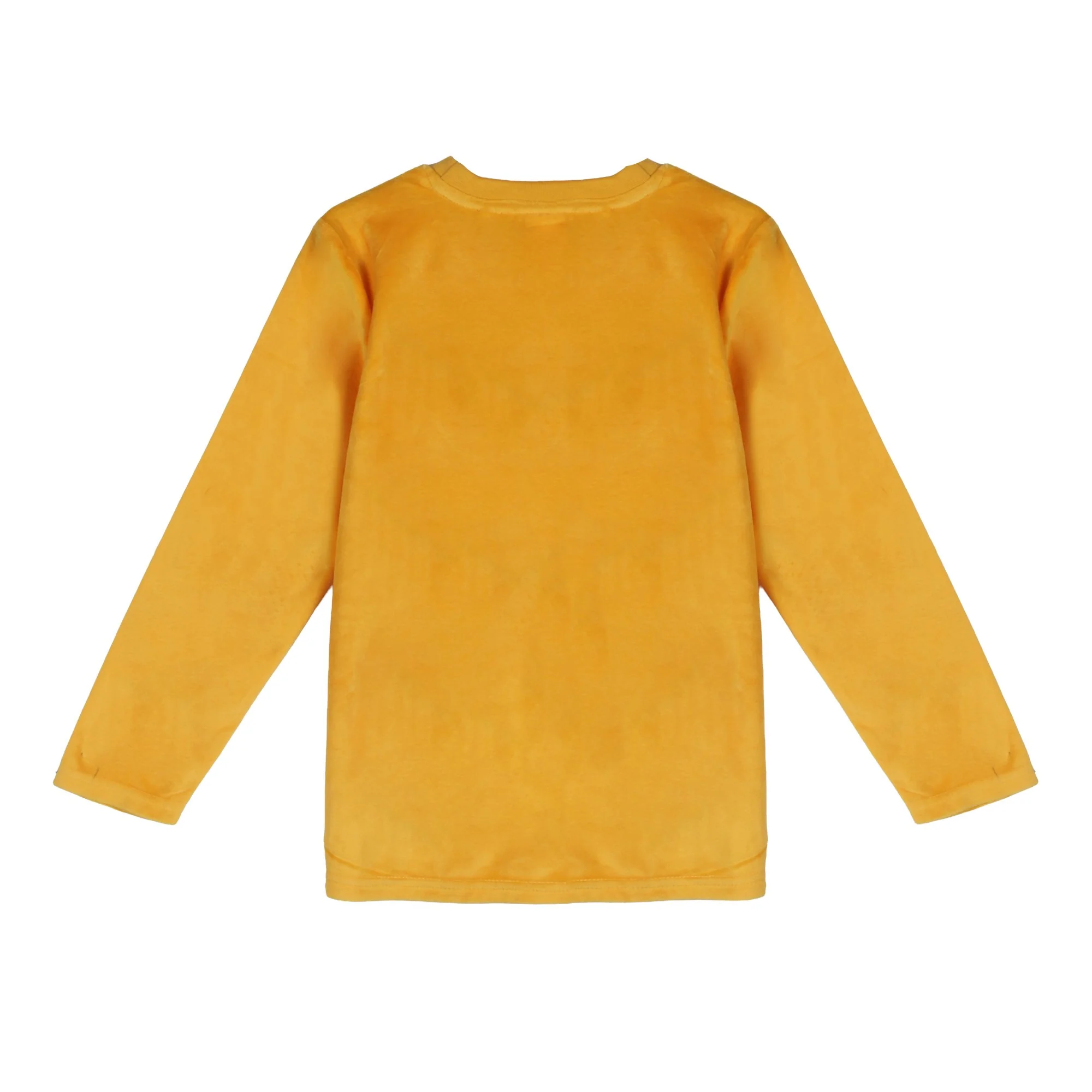 Pyjama en velours Licence 4/10 ans - Jaune - Image 3