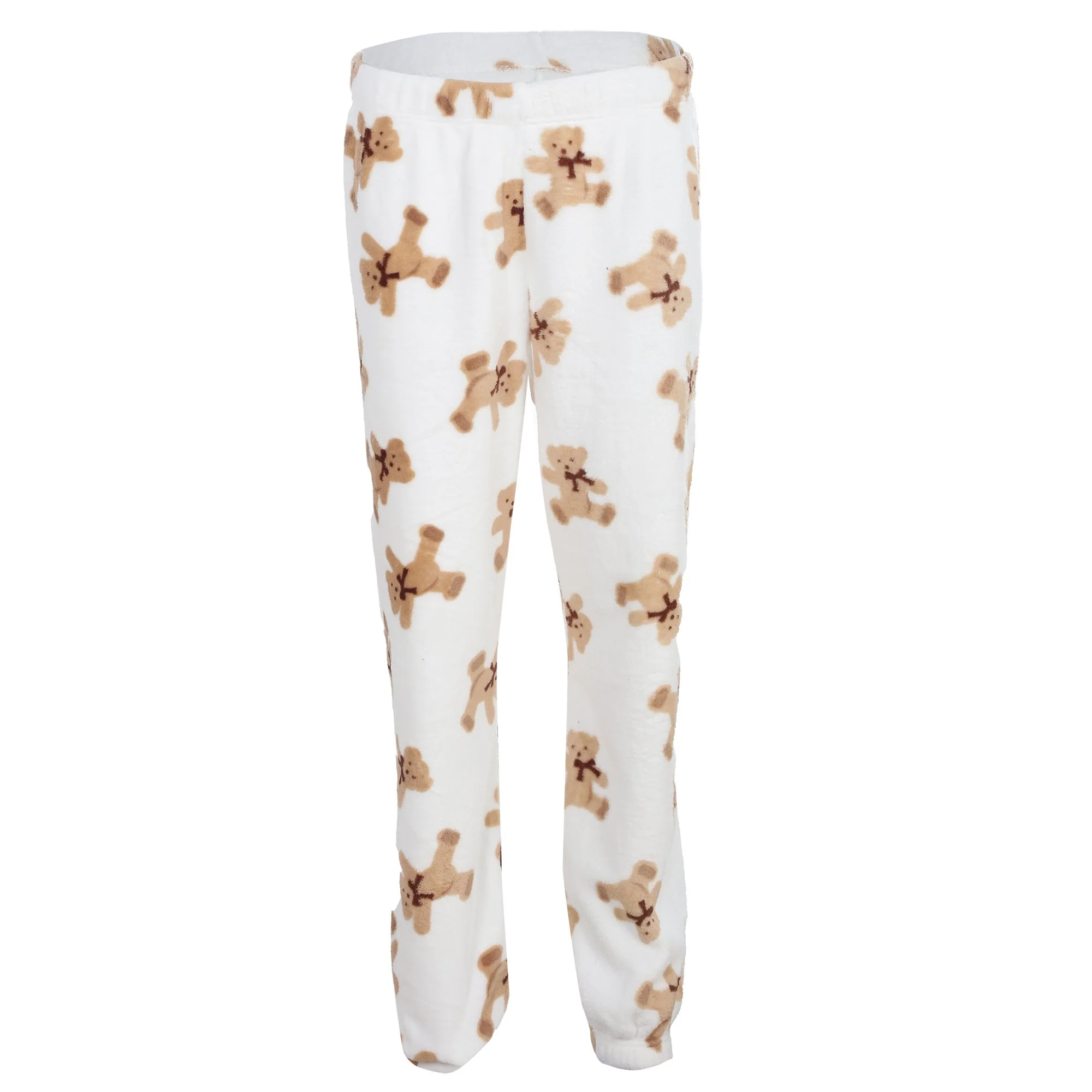 Pyjama long coral fleece - Beige - Image 4